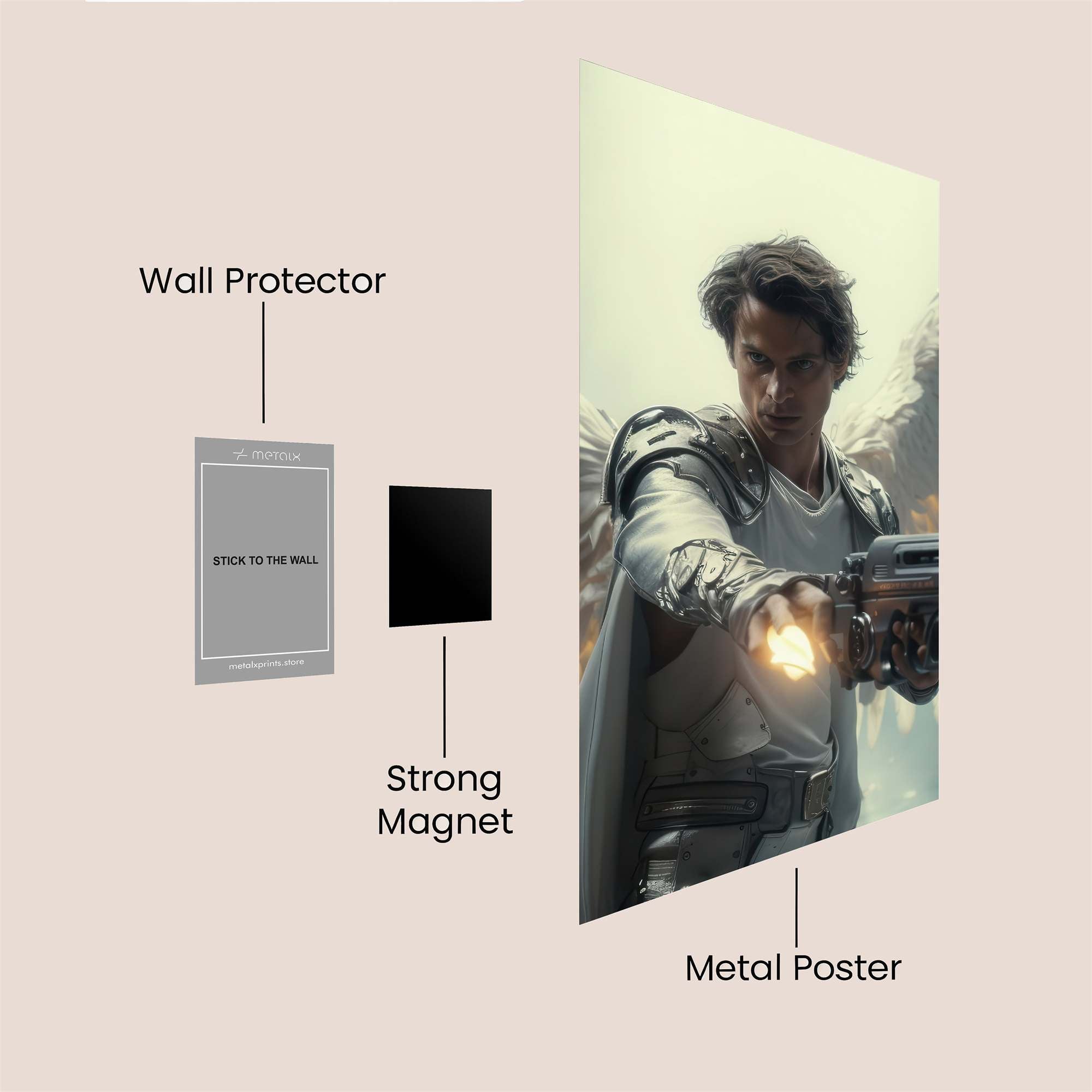 Gabriel's Wrath Safe Wall Magnetic / M