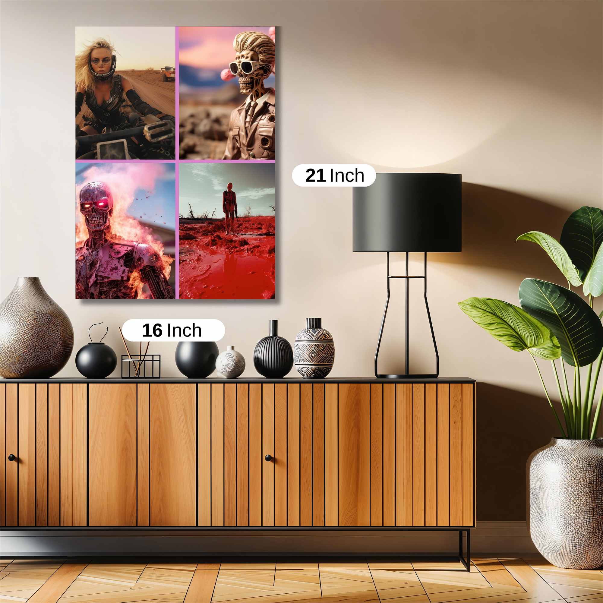 Desert Fury Safe Wall Magnetic / M