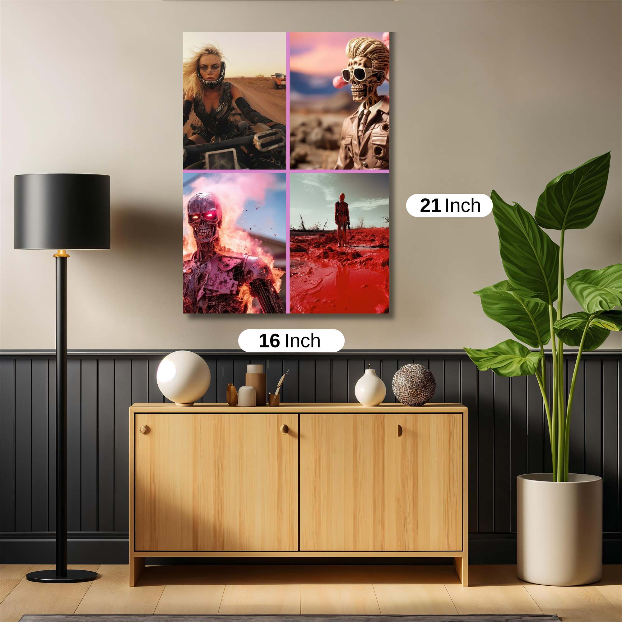 Desert Fury Safe Wall Magnetic / M