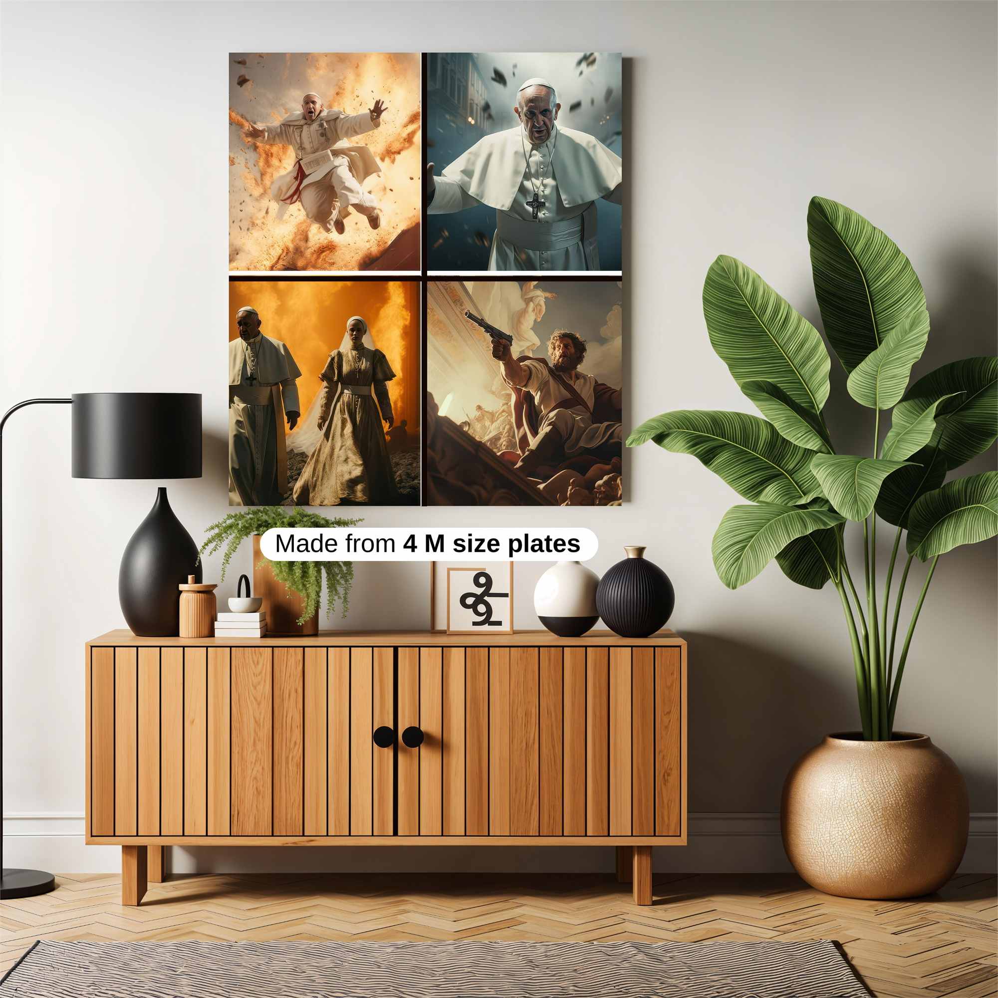 Pope Apocalypse Safe Wall Magnetic / M