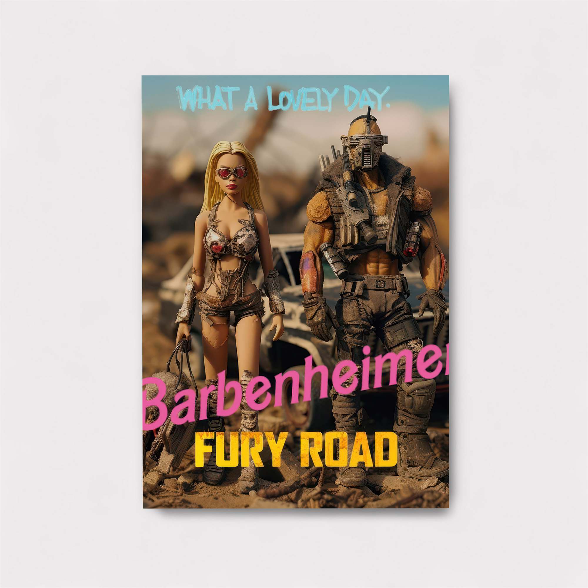 Barbenheimer Dream Safe Wall Magnetic / M