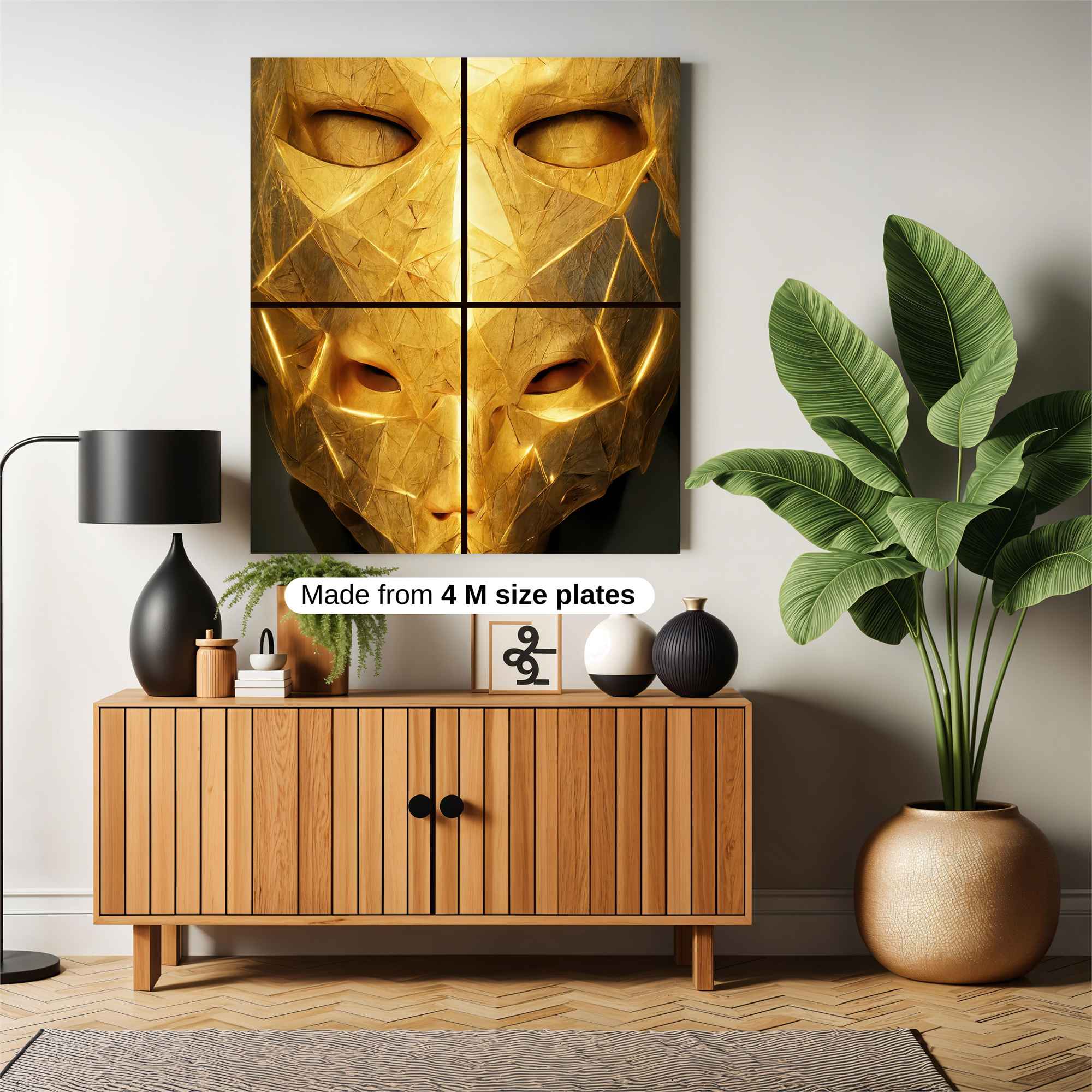 Golden Enigma Safe Wall Magnetic / M