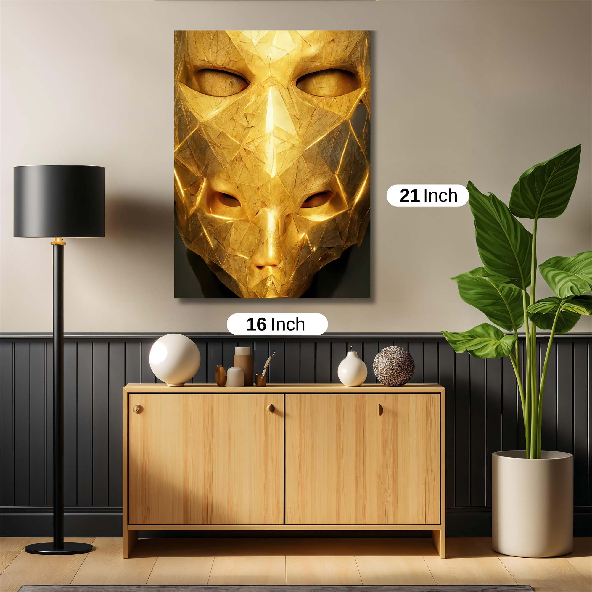 Golden Enigma Safe Wall Magnetic / M