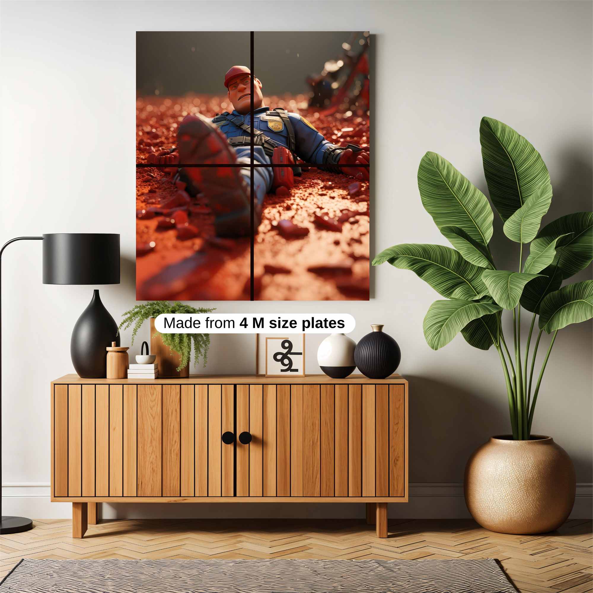 Brick Fatigue Safe Wall Magnetic / M