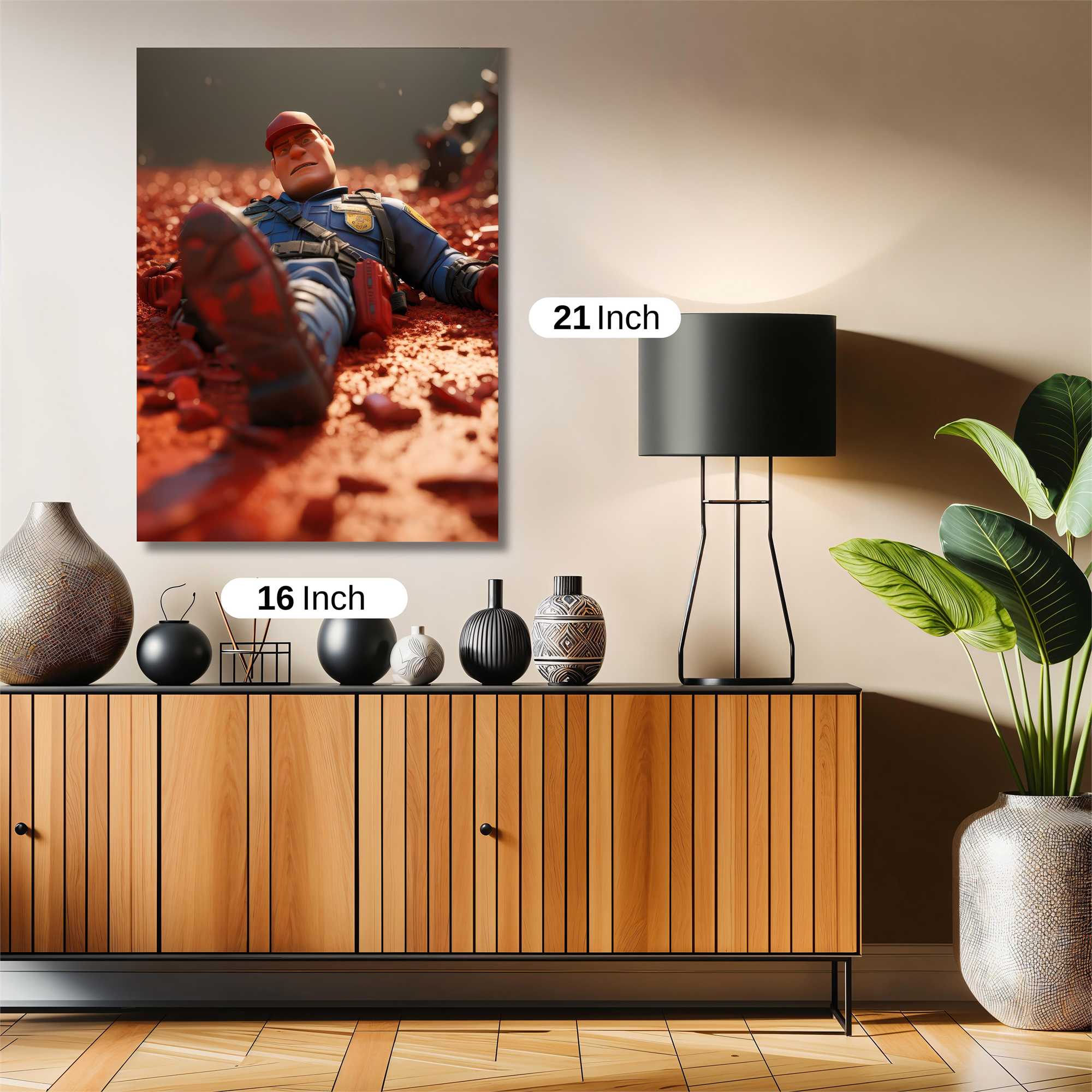 Brick Fatigue Safe Wall Magnetic / M