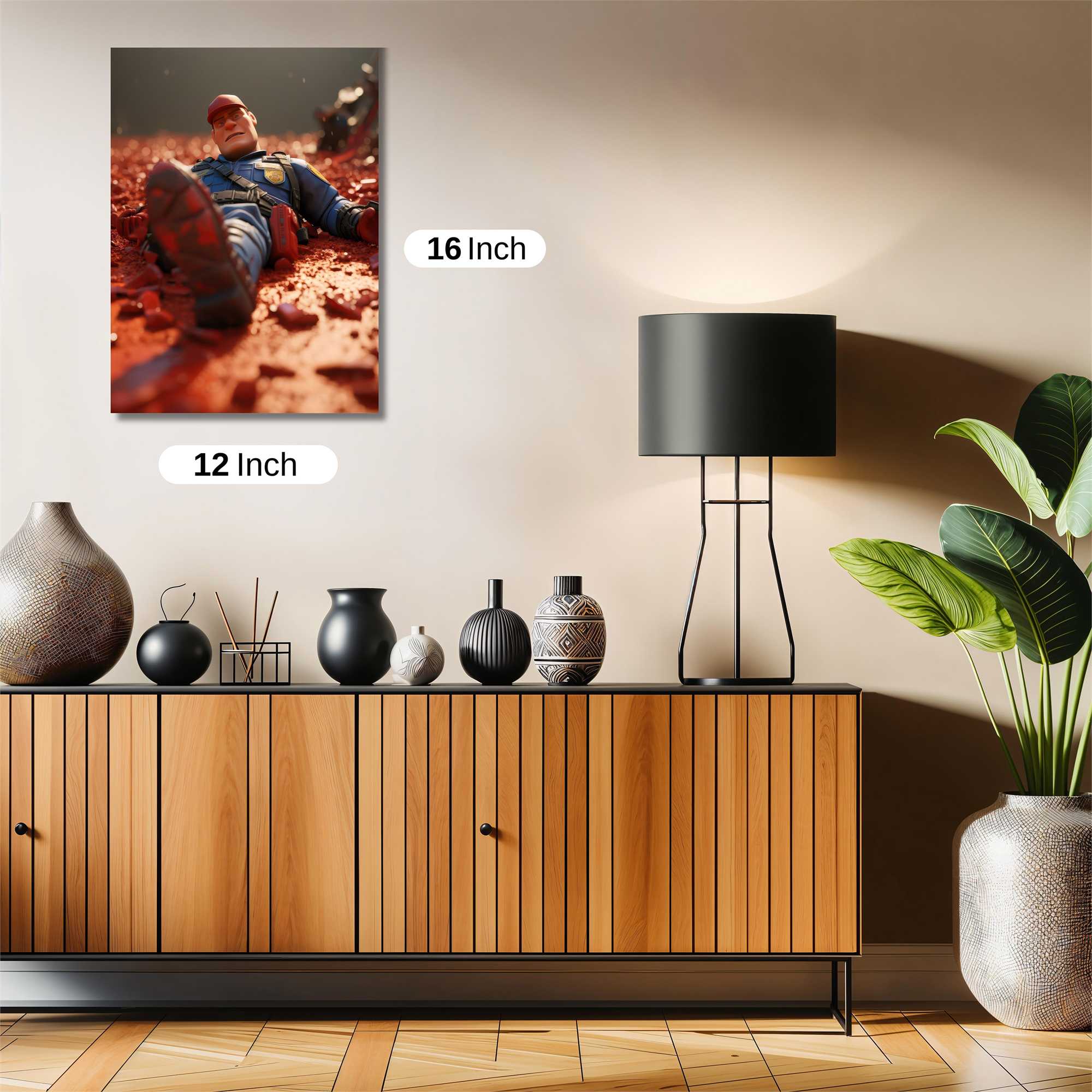 Brick Fatigue Safe Wall Magnetic / M