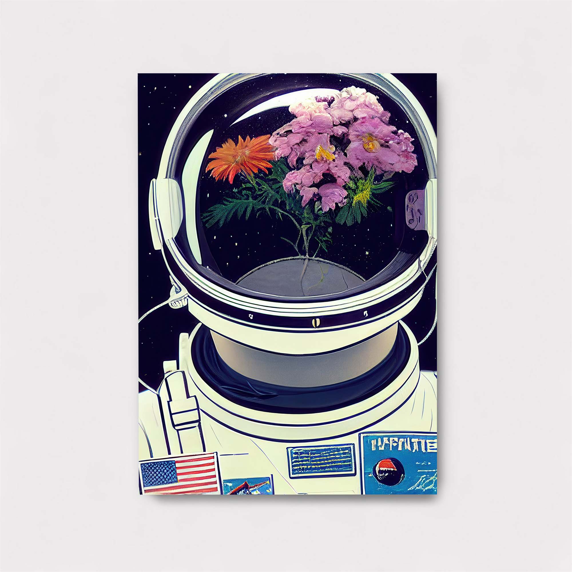 Astronaut Bloom Safe Wall Magnetic / M