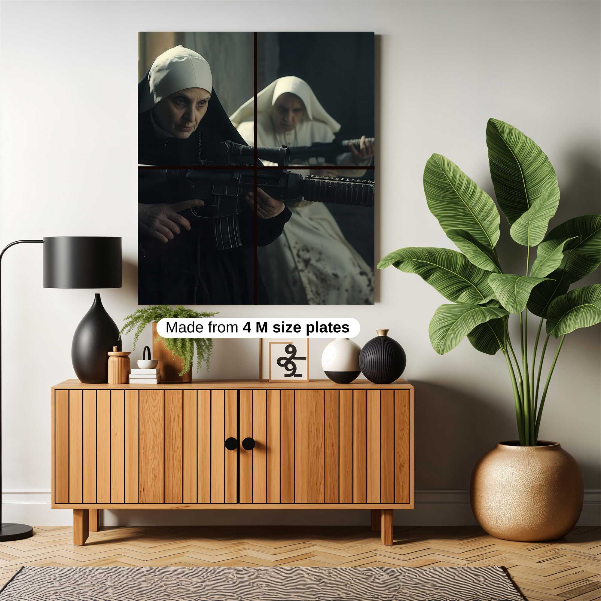 Nuns Unleashed Safe Wall Magnetic / M