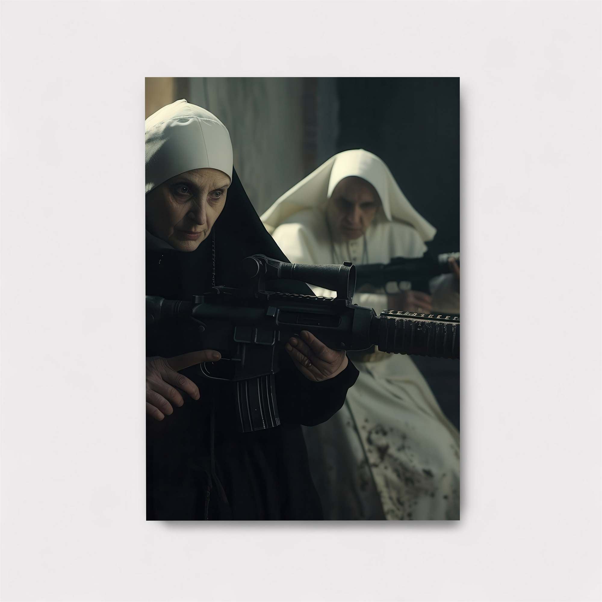 Nuns Unleashed Safe Wall Magnetic / M