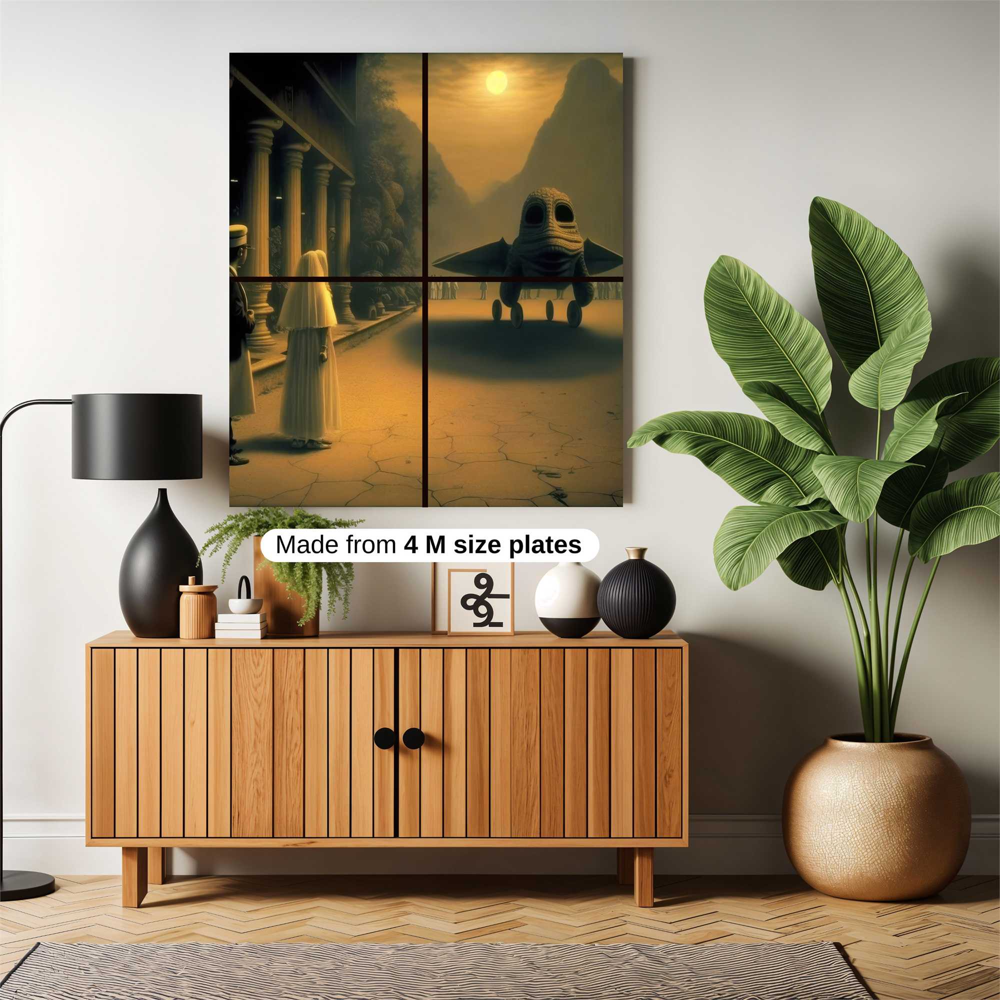 Alien Ceremony Safe Wall Magnetic / M