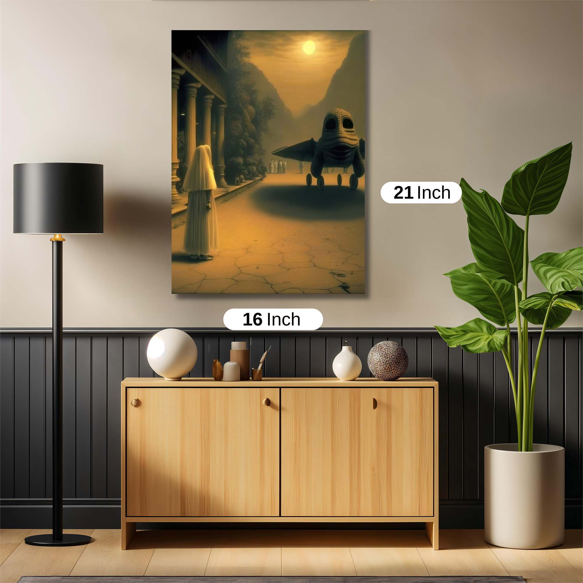 Alien Ceremony Safe Wall Magnetic / M