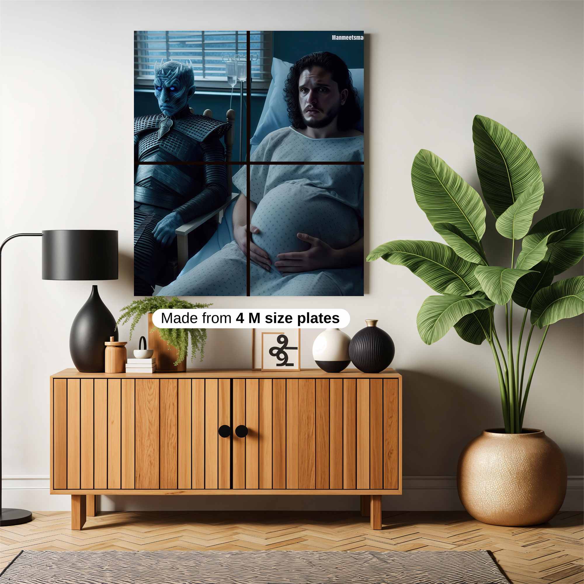 Night King's Surprise Safe Wall Magnetic / M