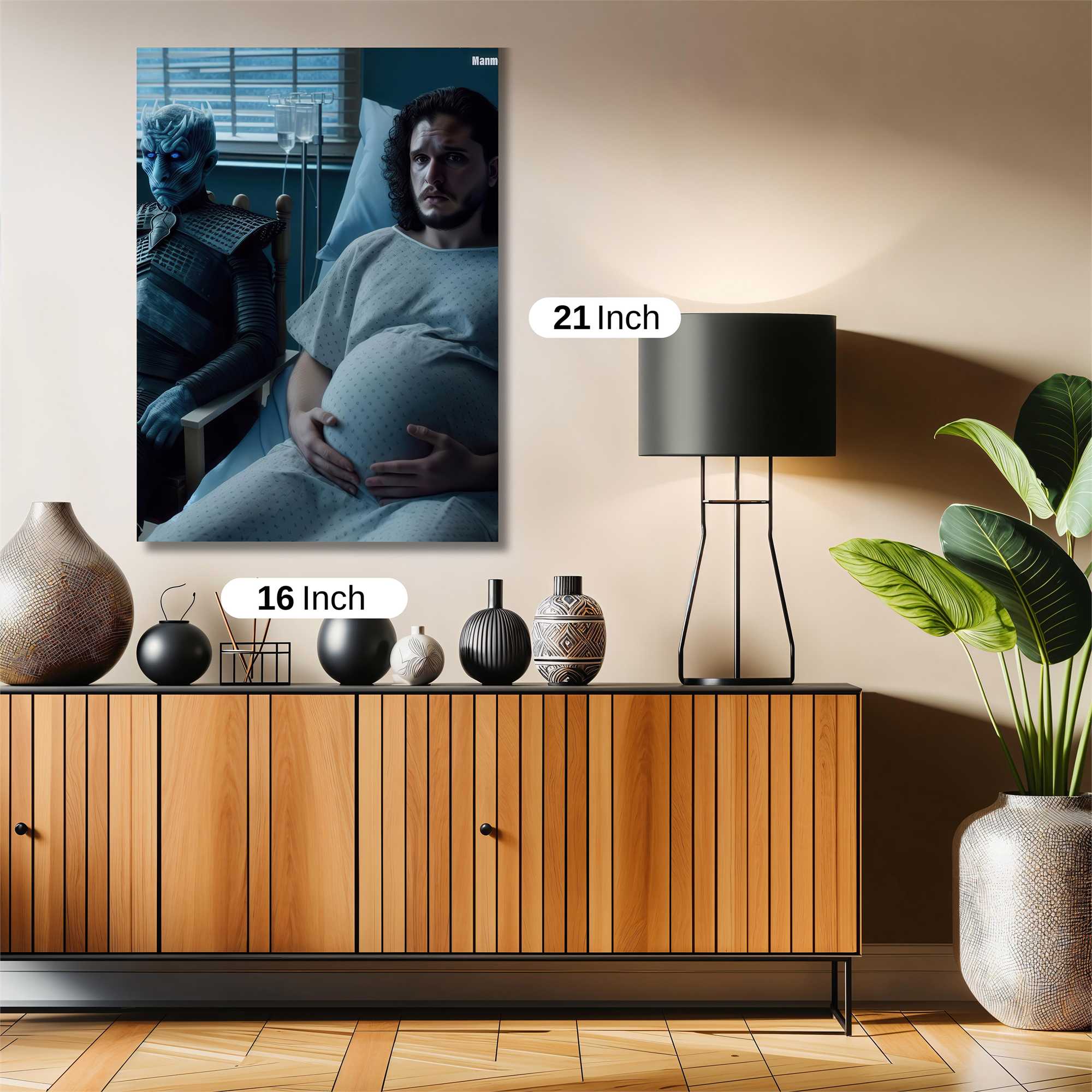 Night King's Surprise Safe Wall Magnetic / M