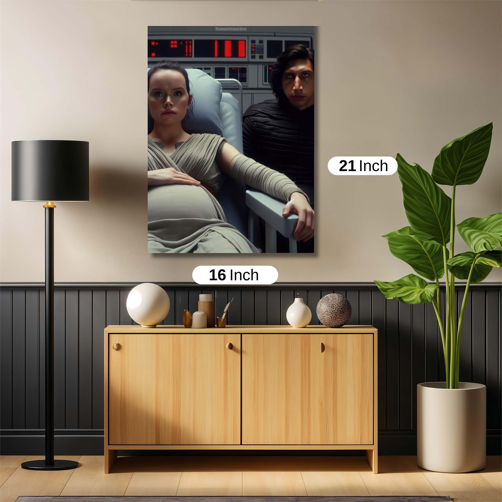 Rey Hopeful Safe Wall Magnetic / M