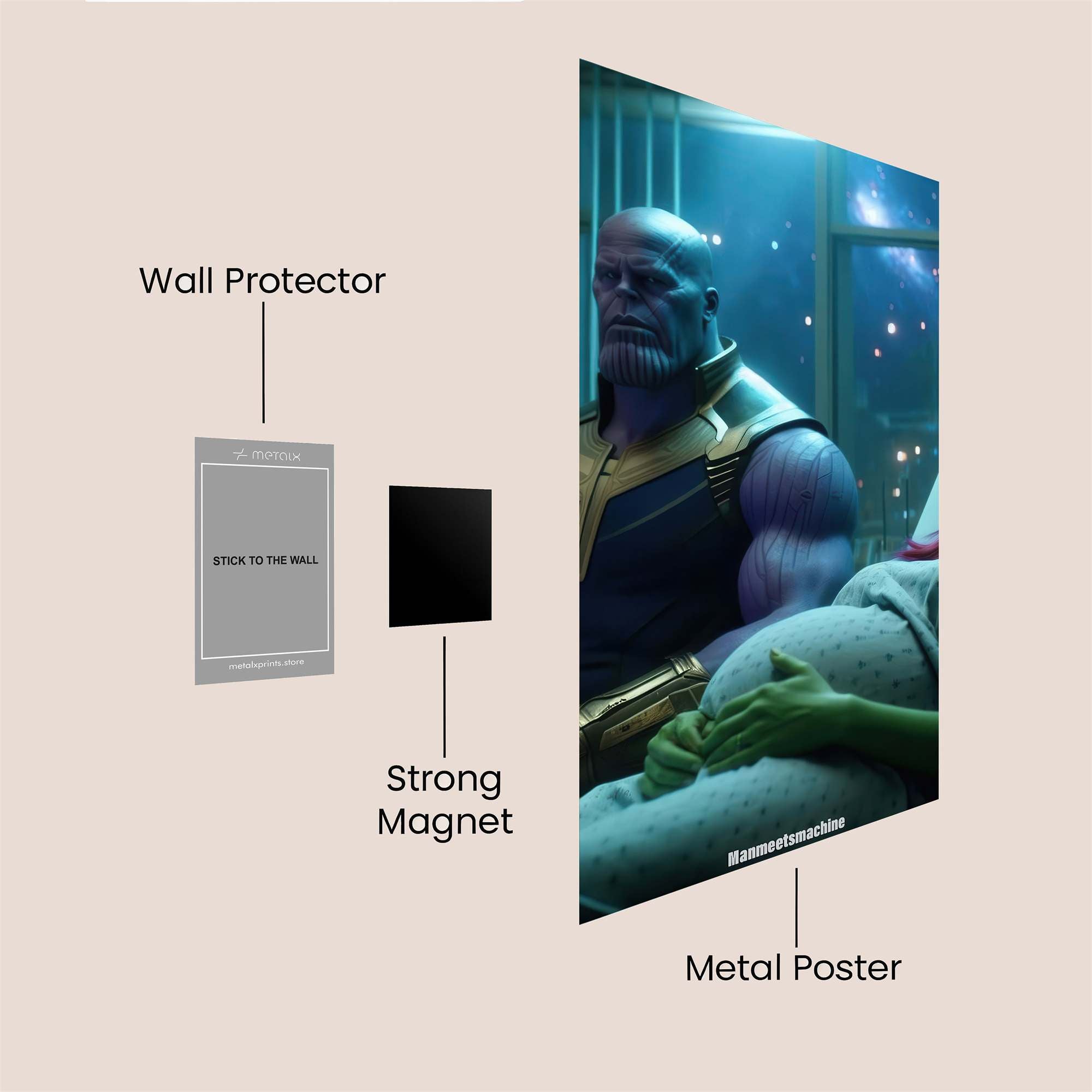 Thanos Tender Safe Wall Magnetic / M