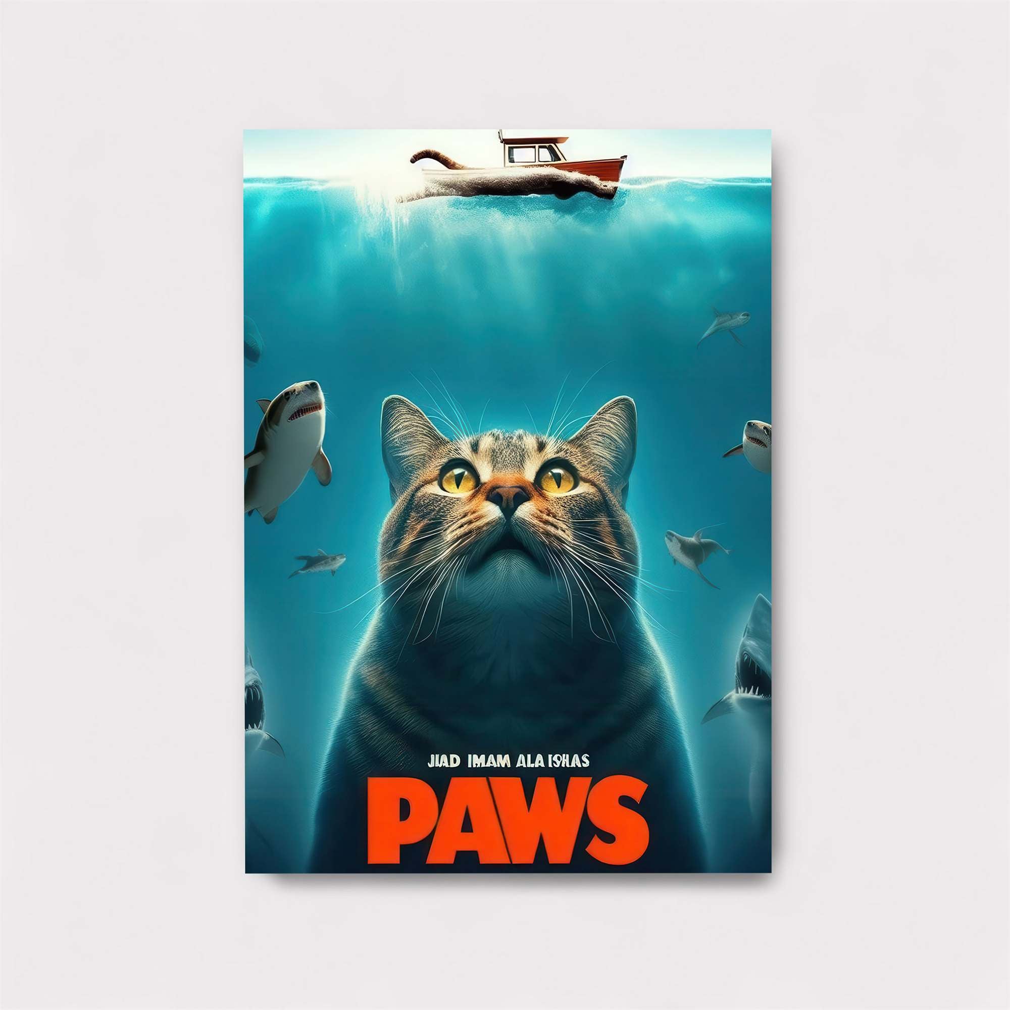 Cat Chaos Safe Wall Magnetic / M