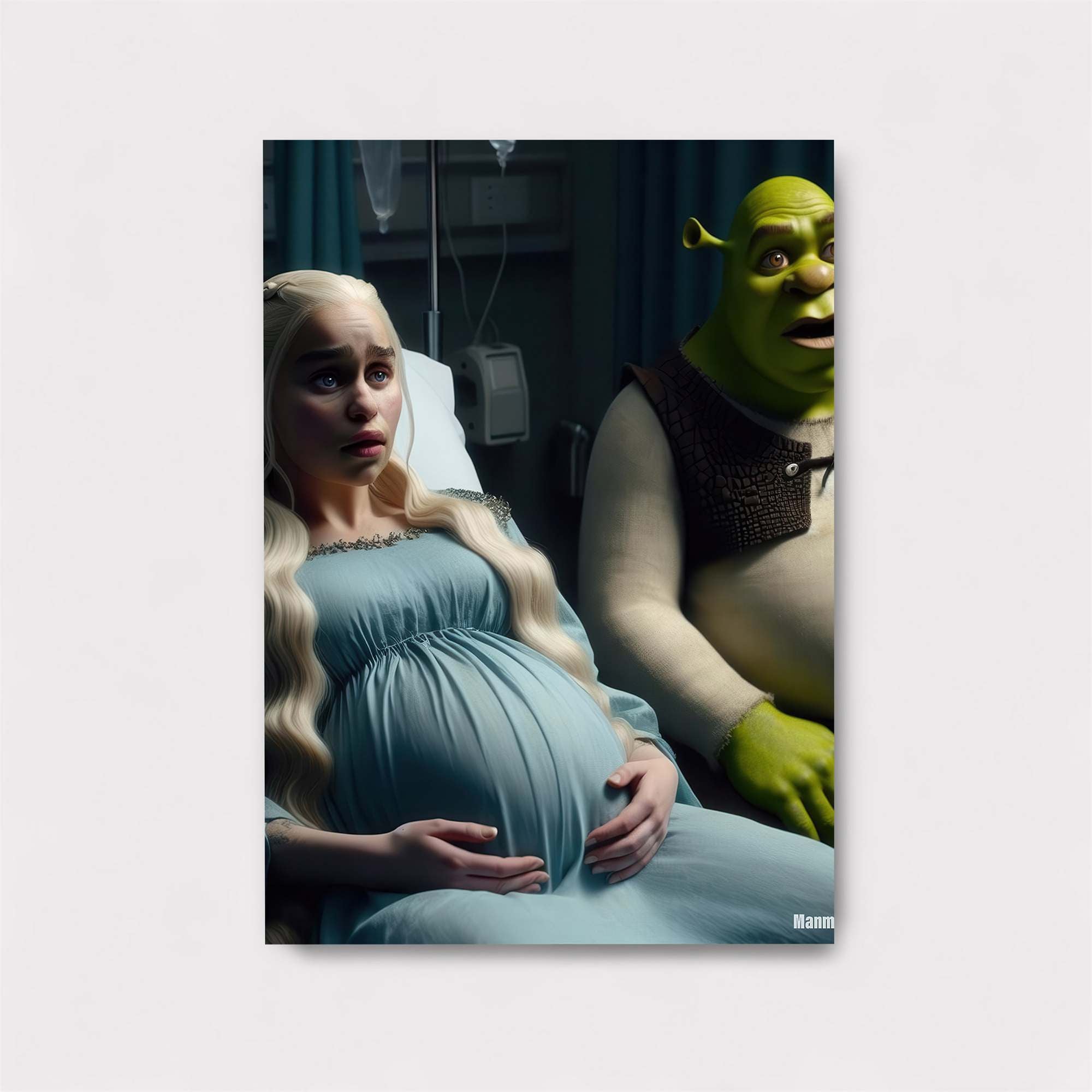 Daenerys Shocked Safe Wall Magnetic / M