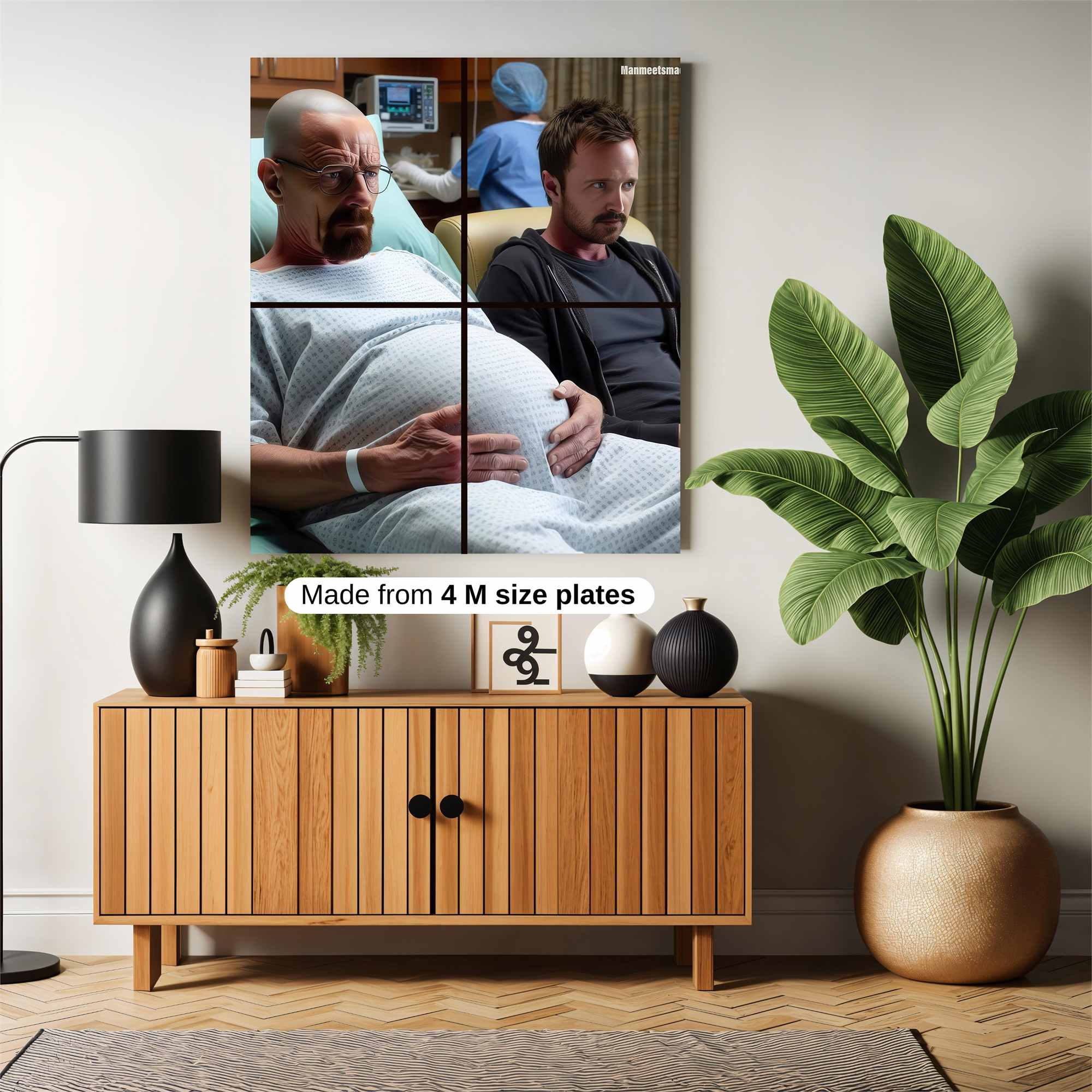 Walter Worried Safe Wall Magnetic / M