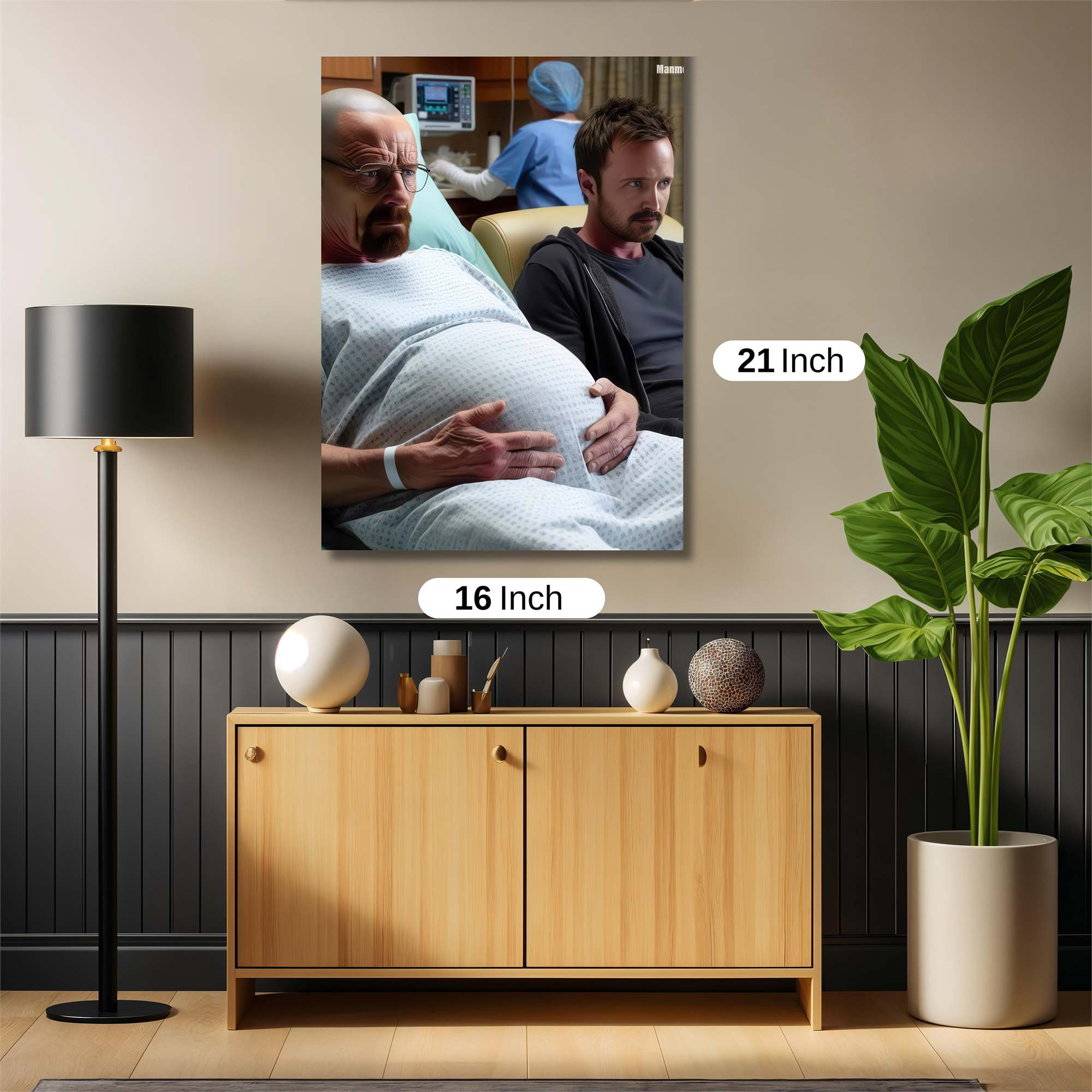Walter Worried Safe Wall Magnetic / M