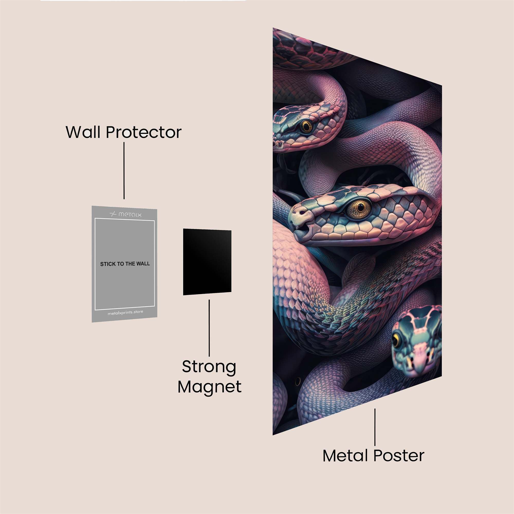 Serpentine Dream Safe Wall Magnetic / M