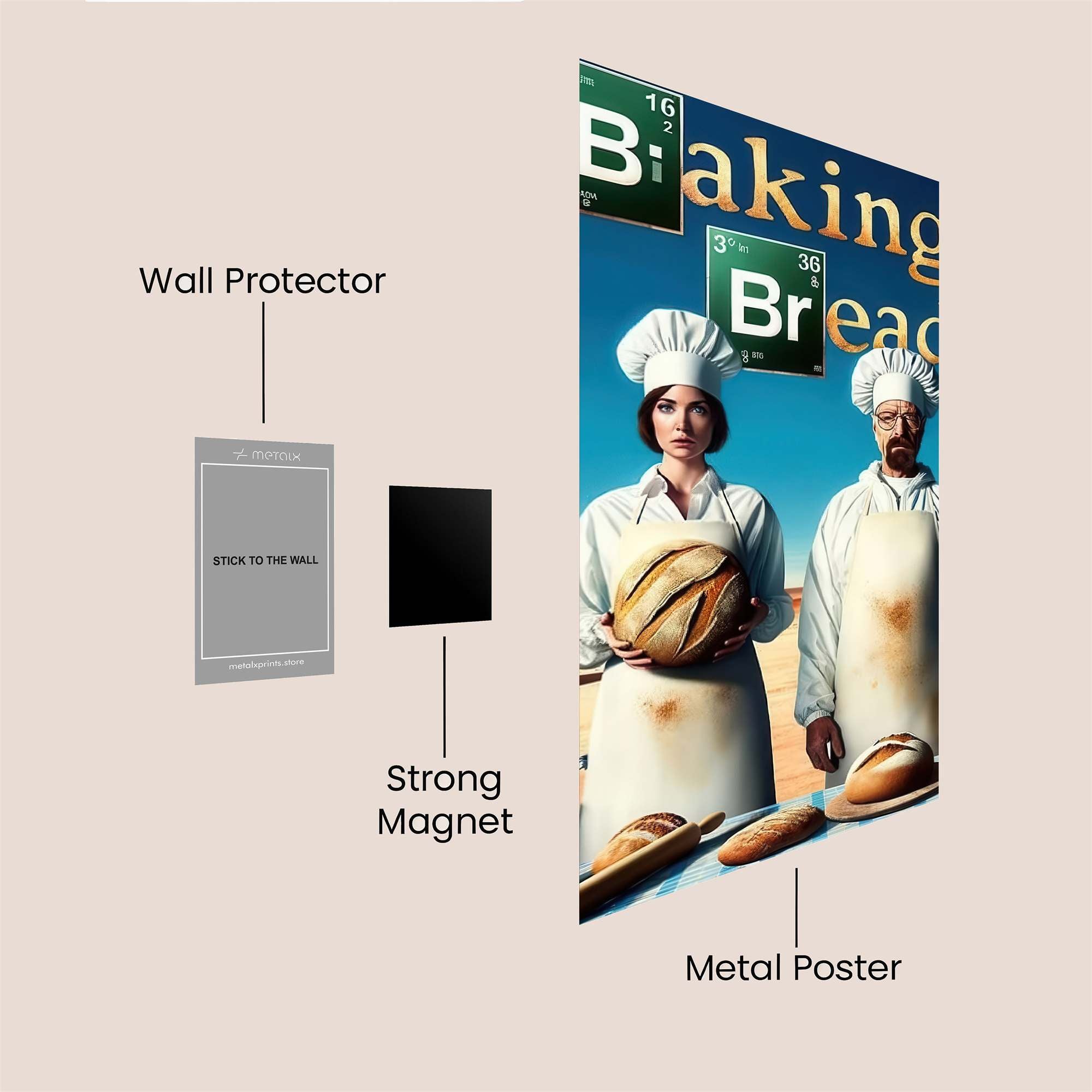 Baking Bliss Safe Wall Magnetic / M