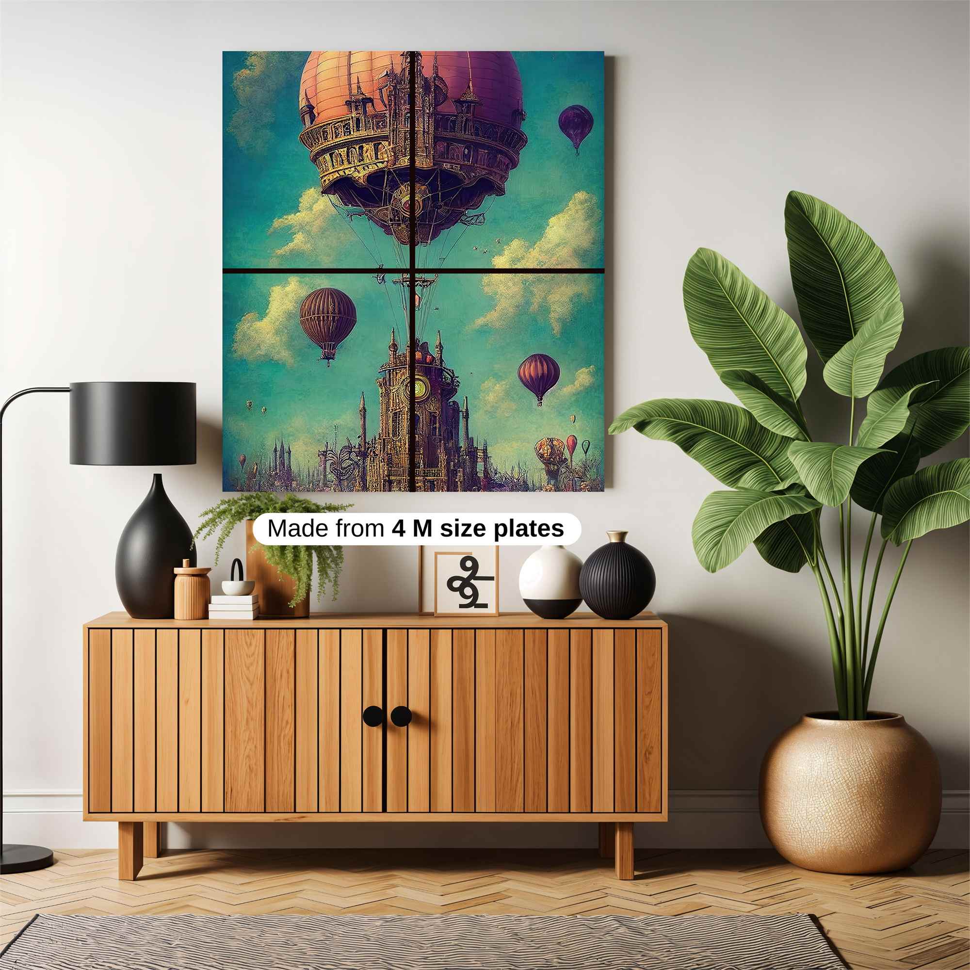 Steampunk Serenity Safe Wall Magnetic / M