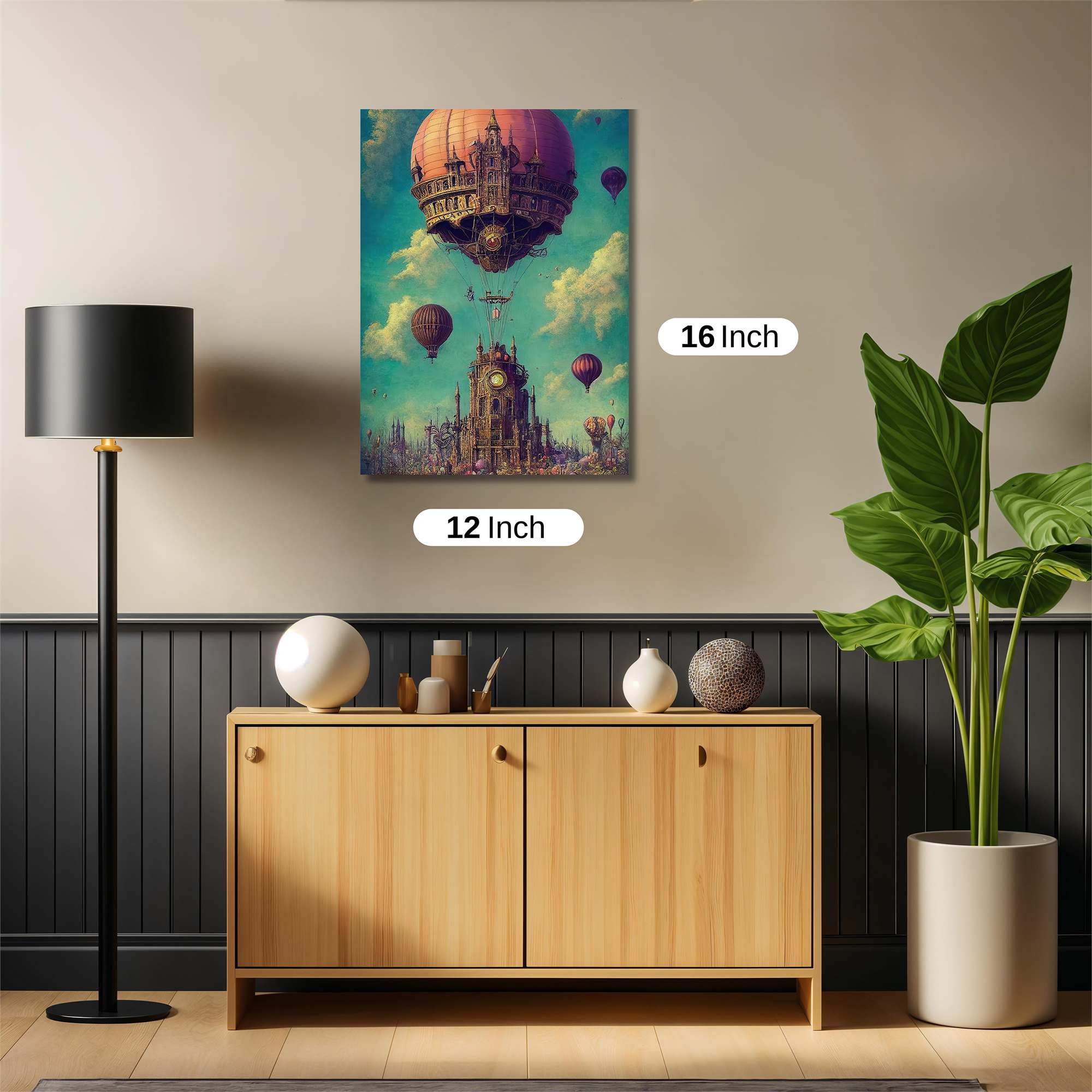 Steampunk Serenity Safe Wall Magnetic / M