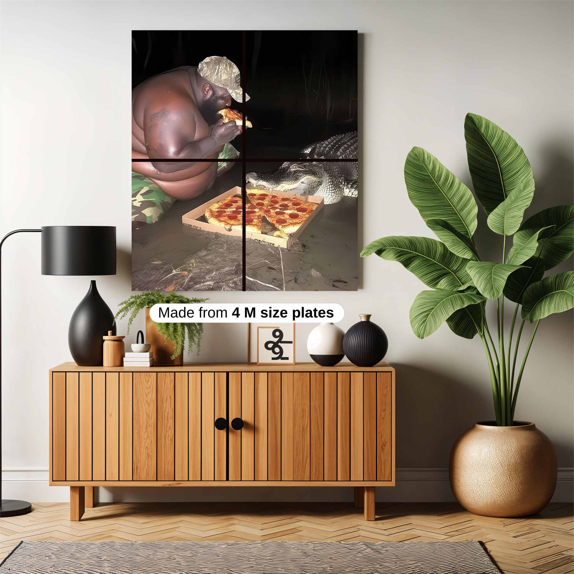 Gator Feast Safe Wall Magnetic / M