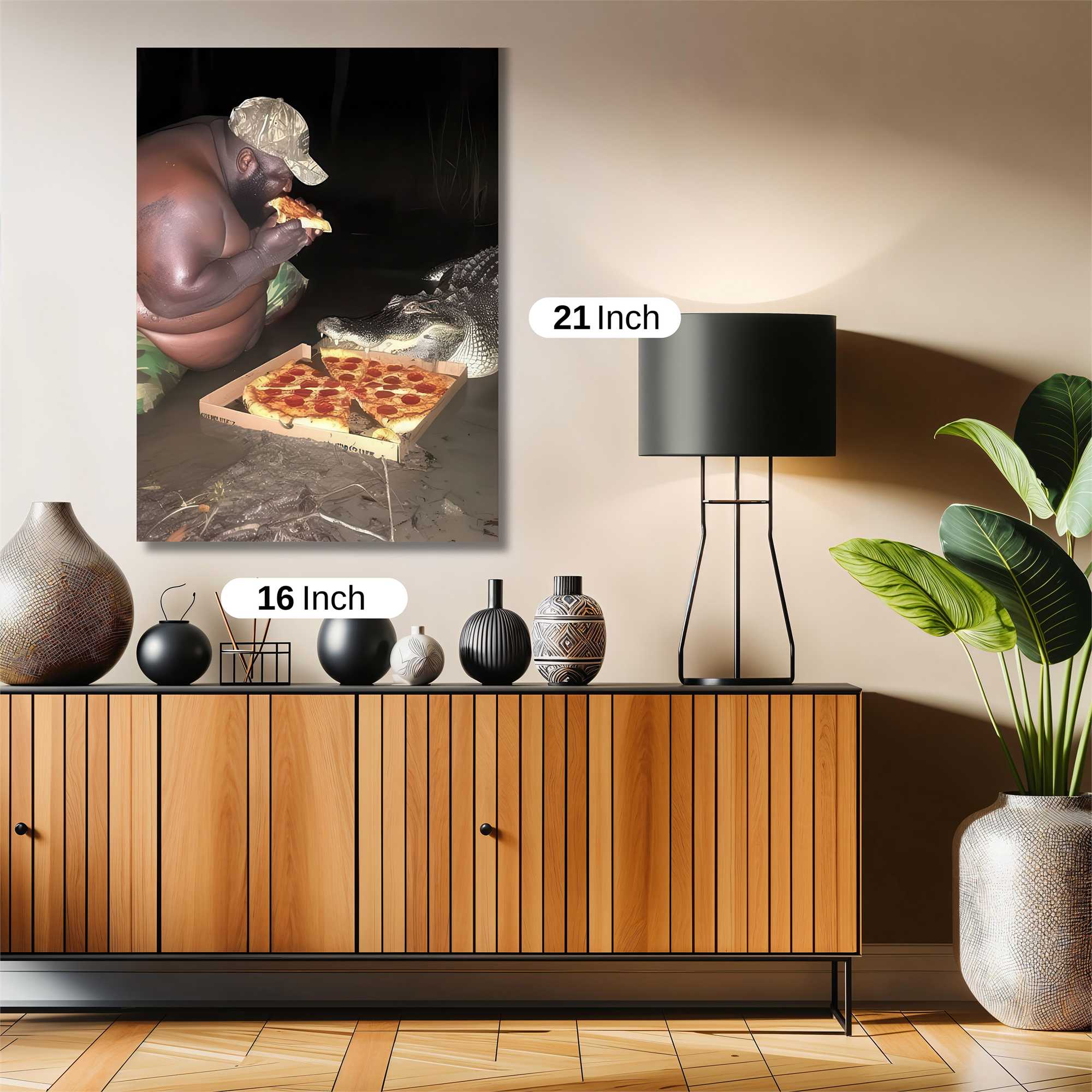 Gator Feast Safe Wall Magnetic / M