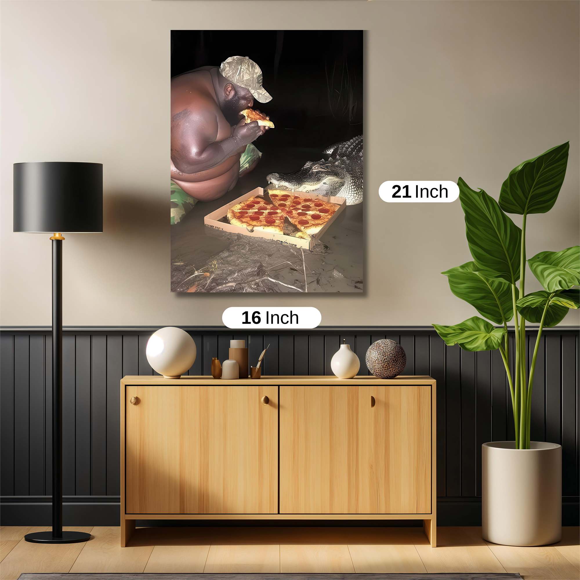Gator Feast Safe Wall Magnetic / M