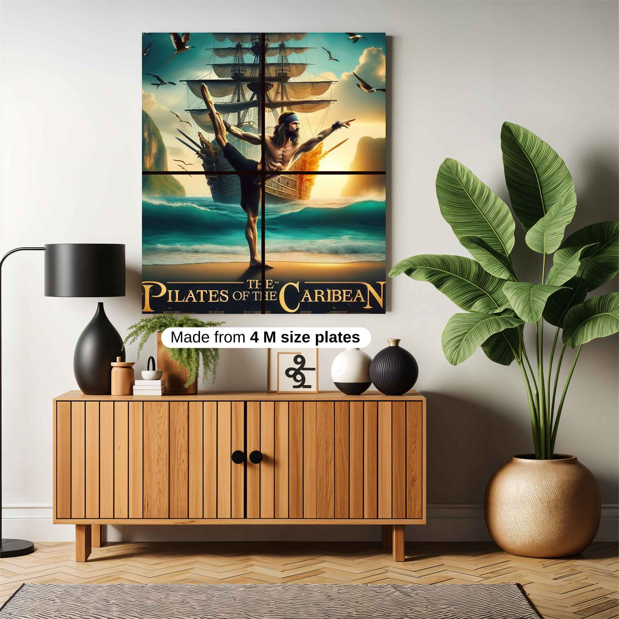 Pirate Balance Safe Wall Magnetic / M