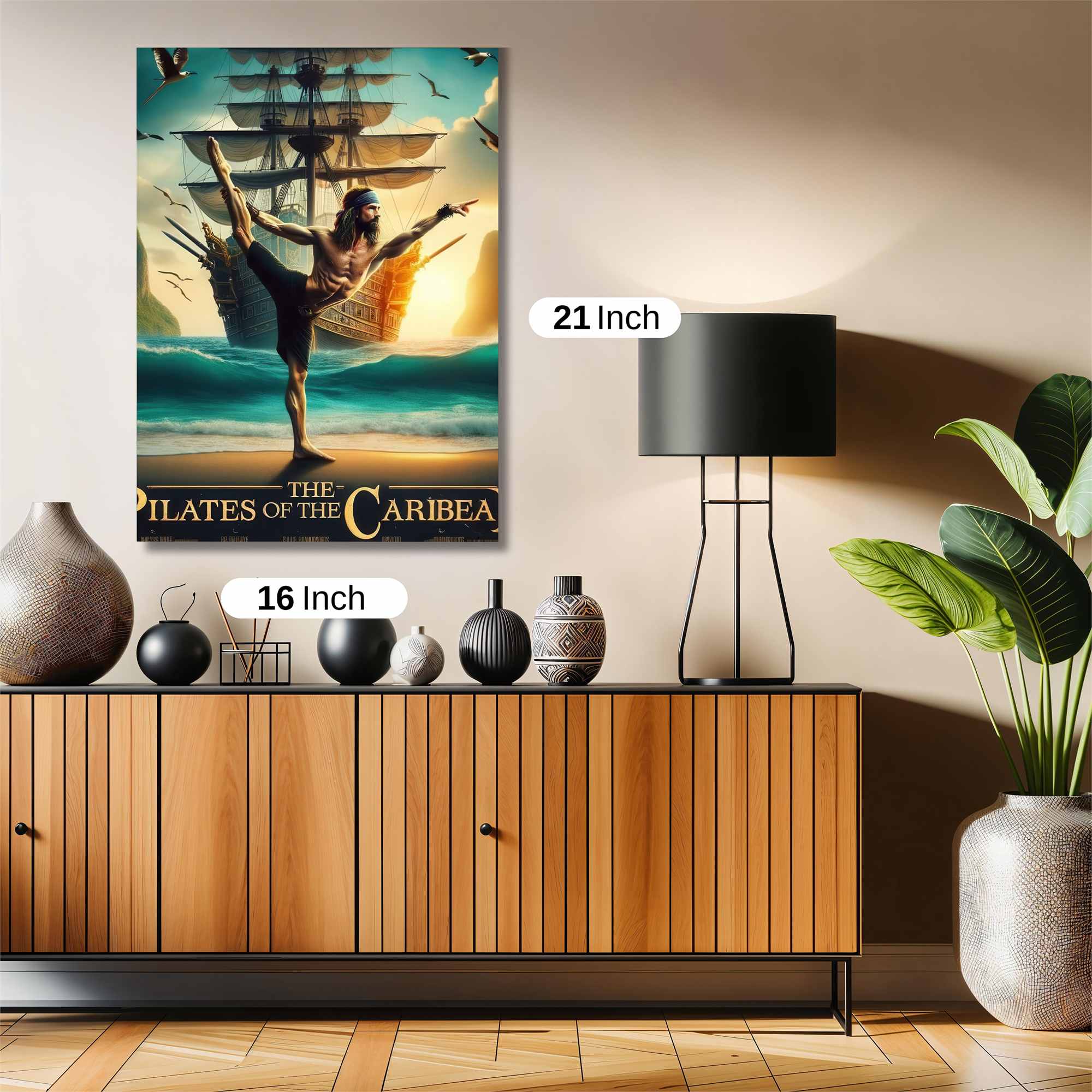 Pirate Balance Safe Wall Magnetic / M