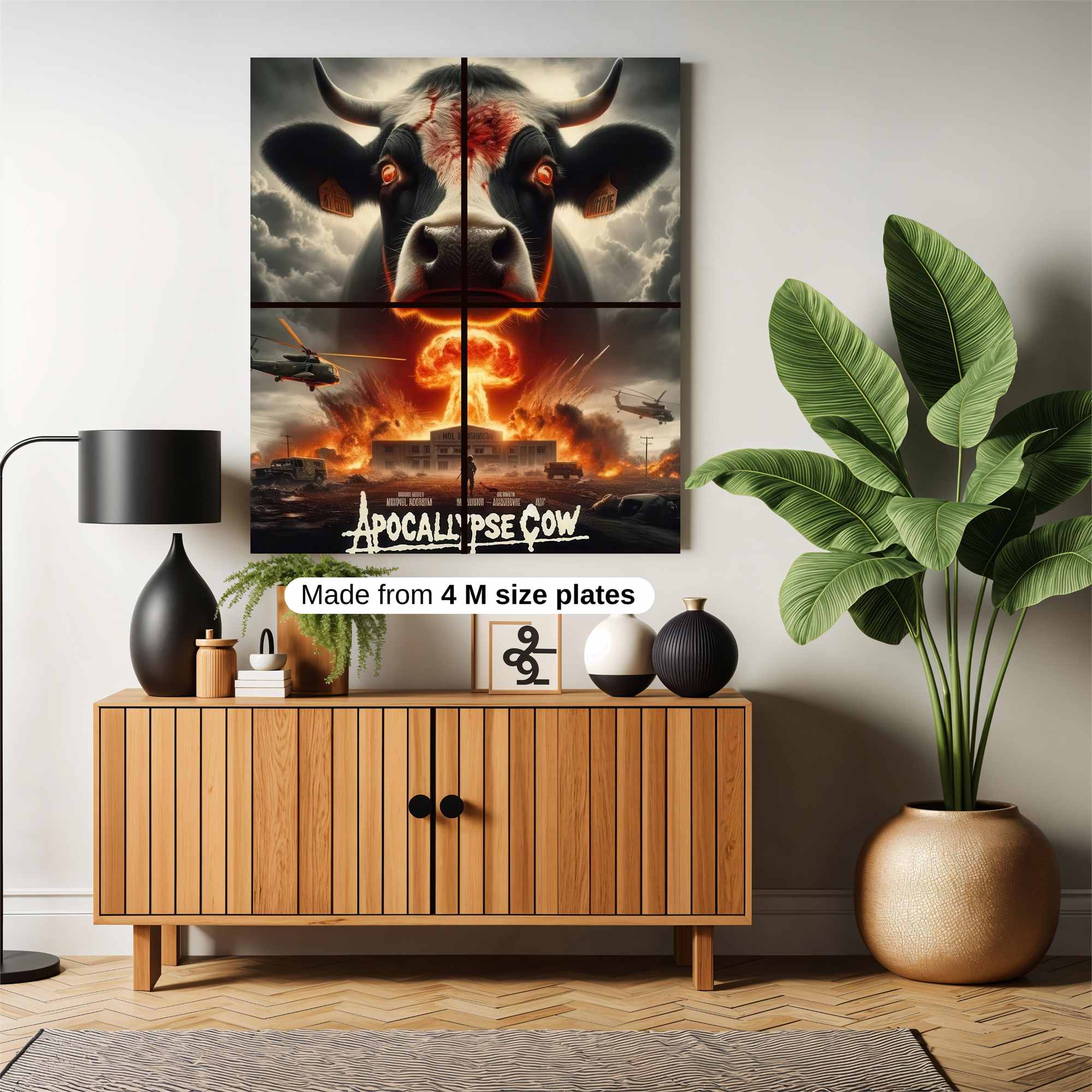 Apocalypse Bovine Safe Wall Magnetic / M
