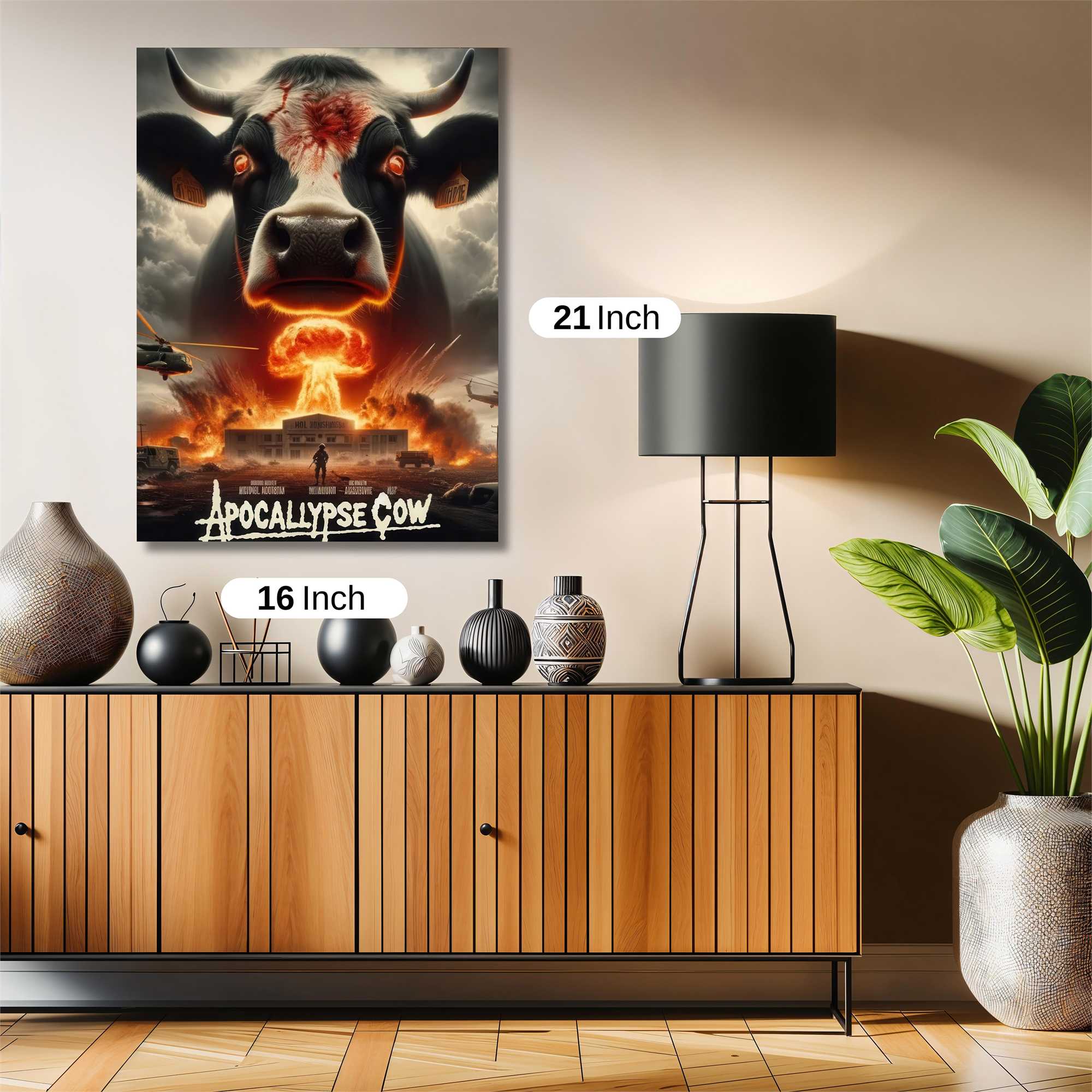 Apocalypse Bovine Safe Wall Magnetic / M