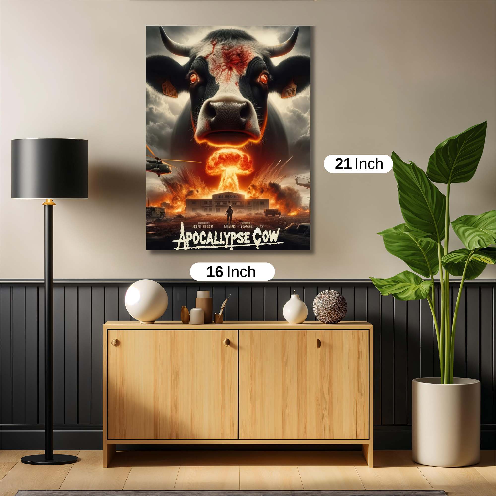 Apocalypse Bovine Safe Wall Magnetic / M