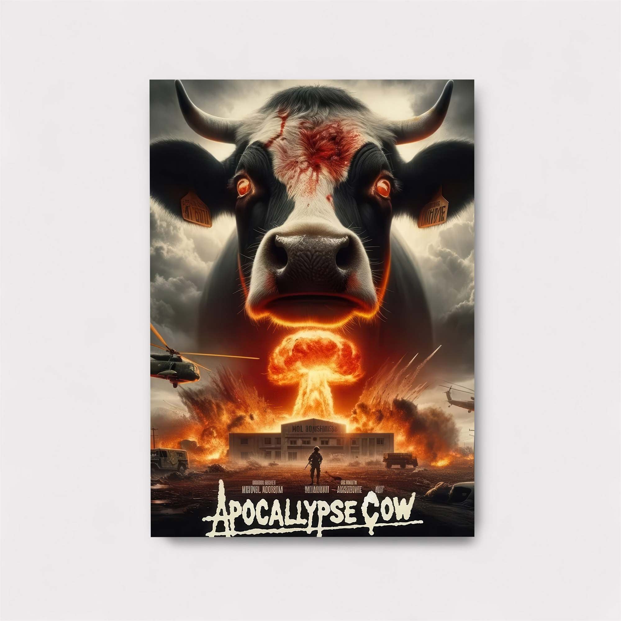 Apocalypse Bovine Safe Wall Magnetic / M