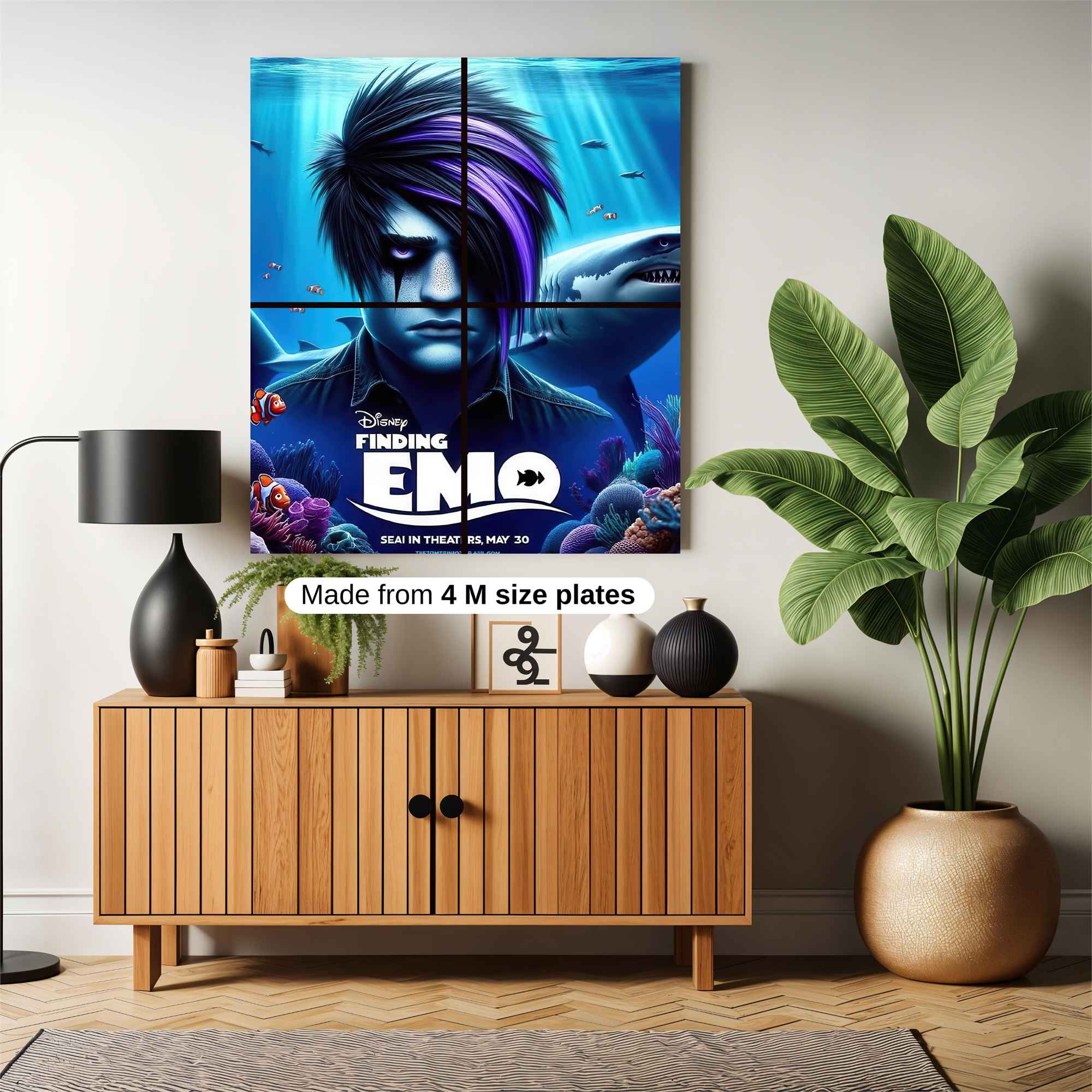 Emo Abyss Safe Wall Magnetic / M