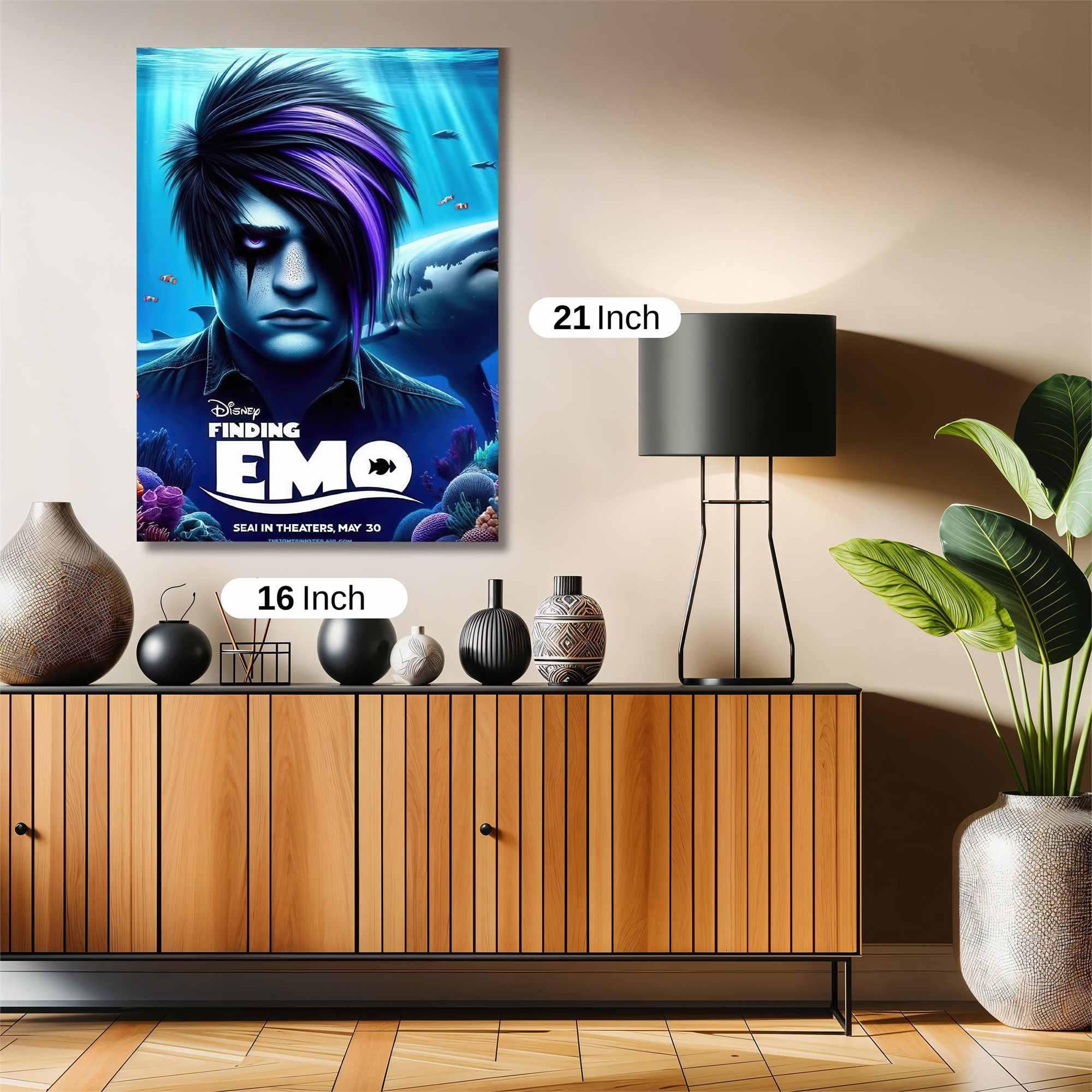 Emo Abyss Safe Wall Magnetic / M