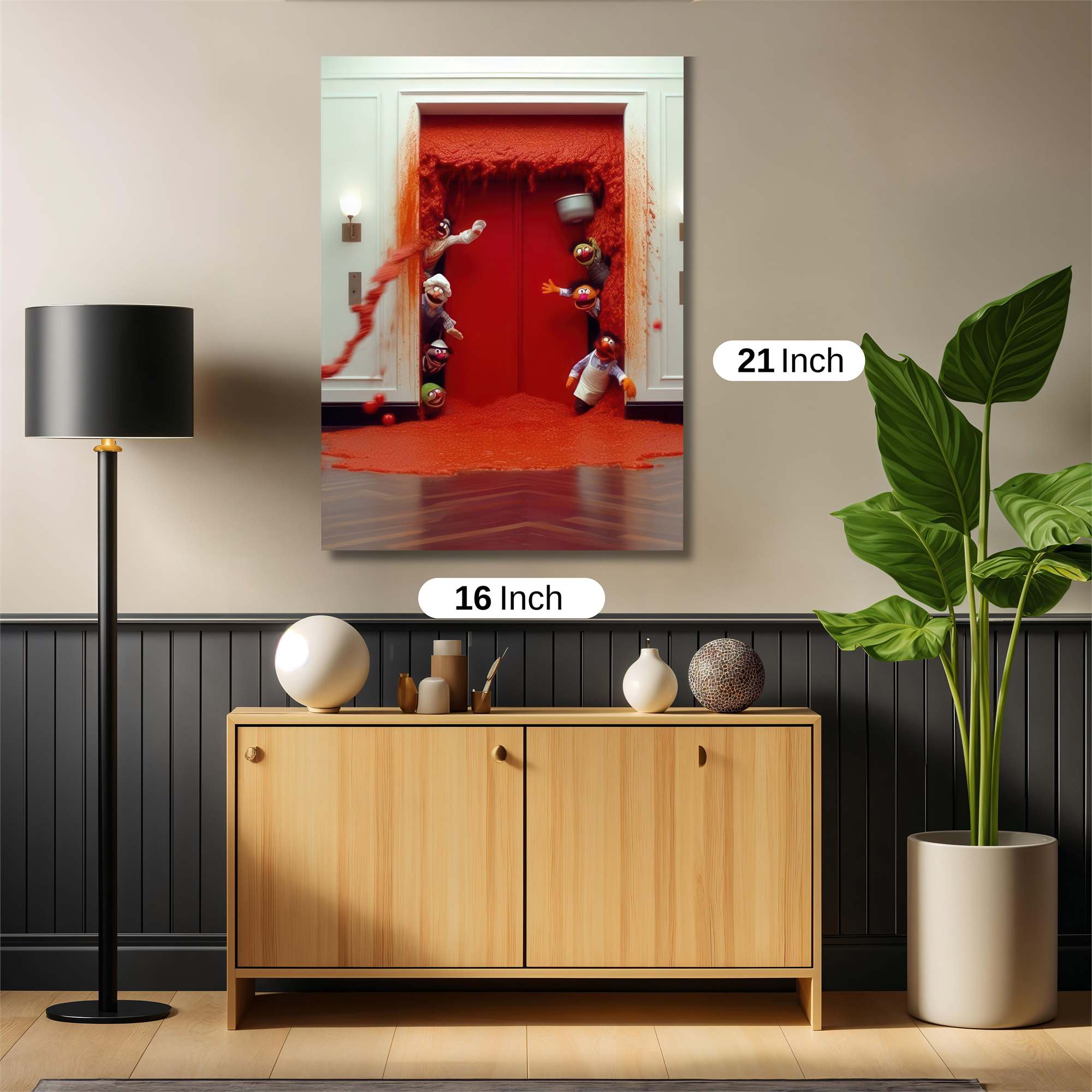 Muppets Chaos Safe Wall Magnetic / M