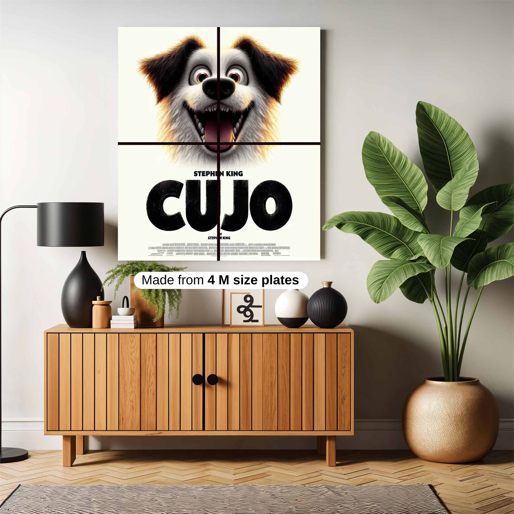 Cujo Cheerful Safe Wall Magnetic / M
