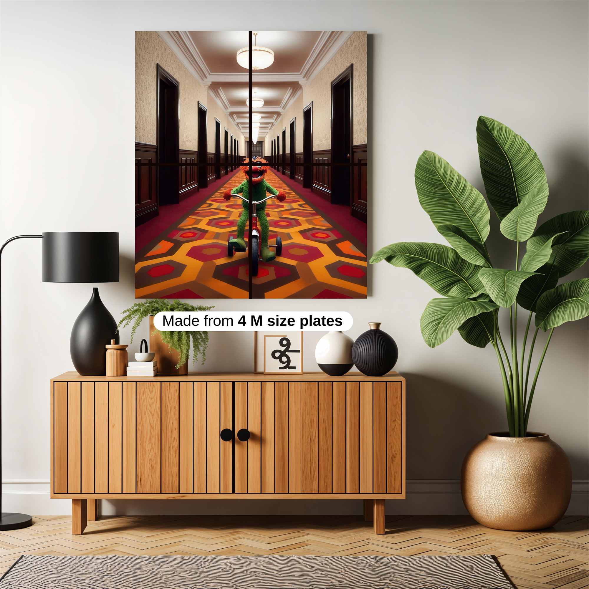 Elmo Eerie Safe Wall Magnetic / M