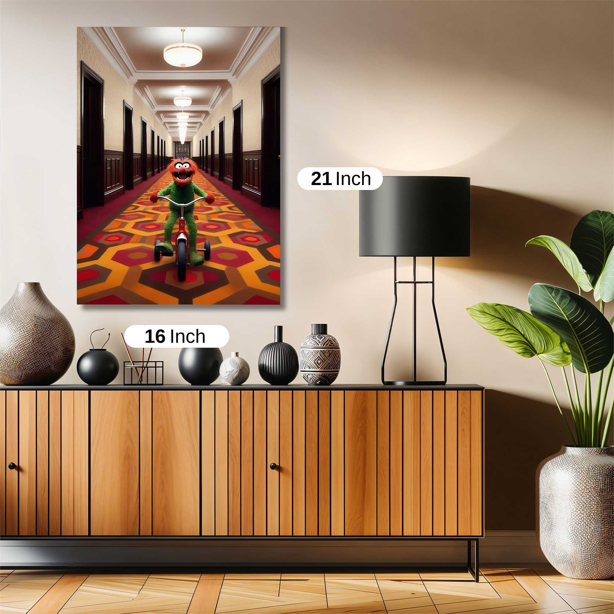 Elmo Eerie Safe Wall Magnetic / M