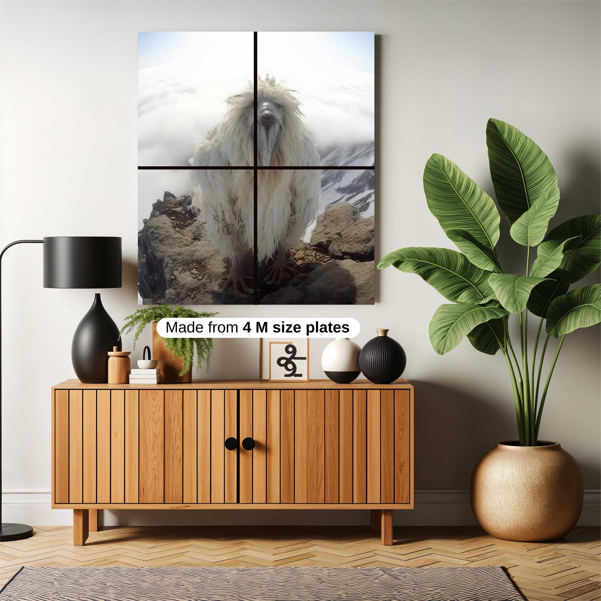 Snowy Majesty Safe Wall Magnetic / M