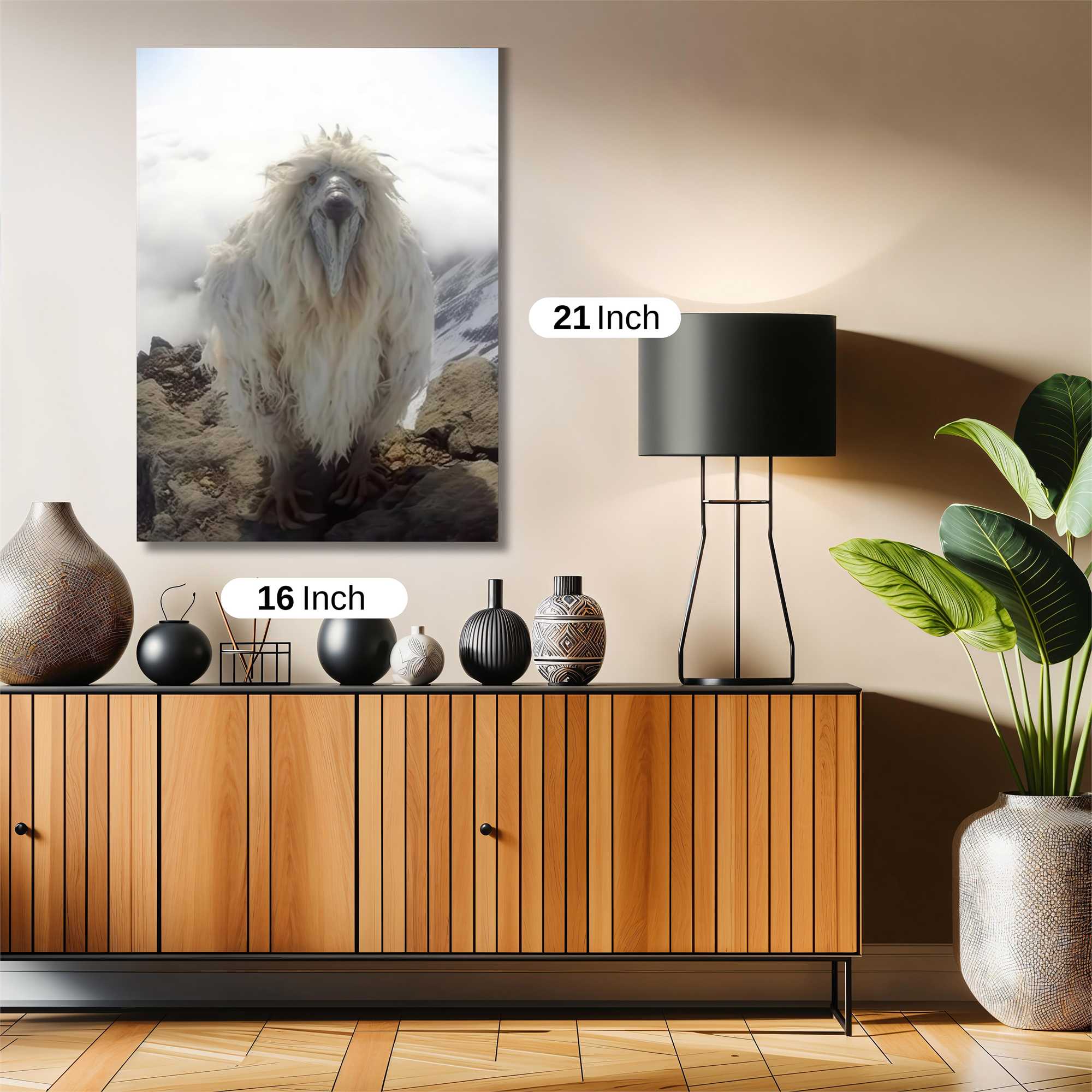 Snowy Majesty Safe Wall Magnetic / M