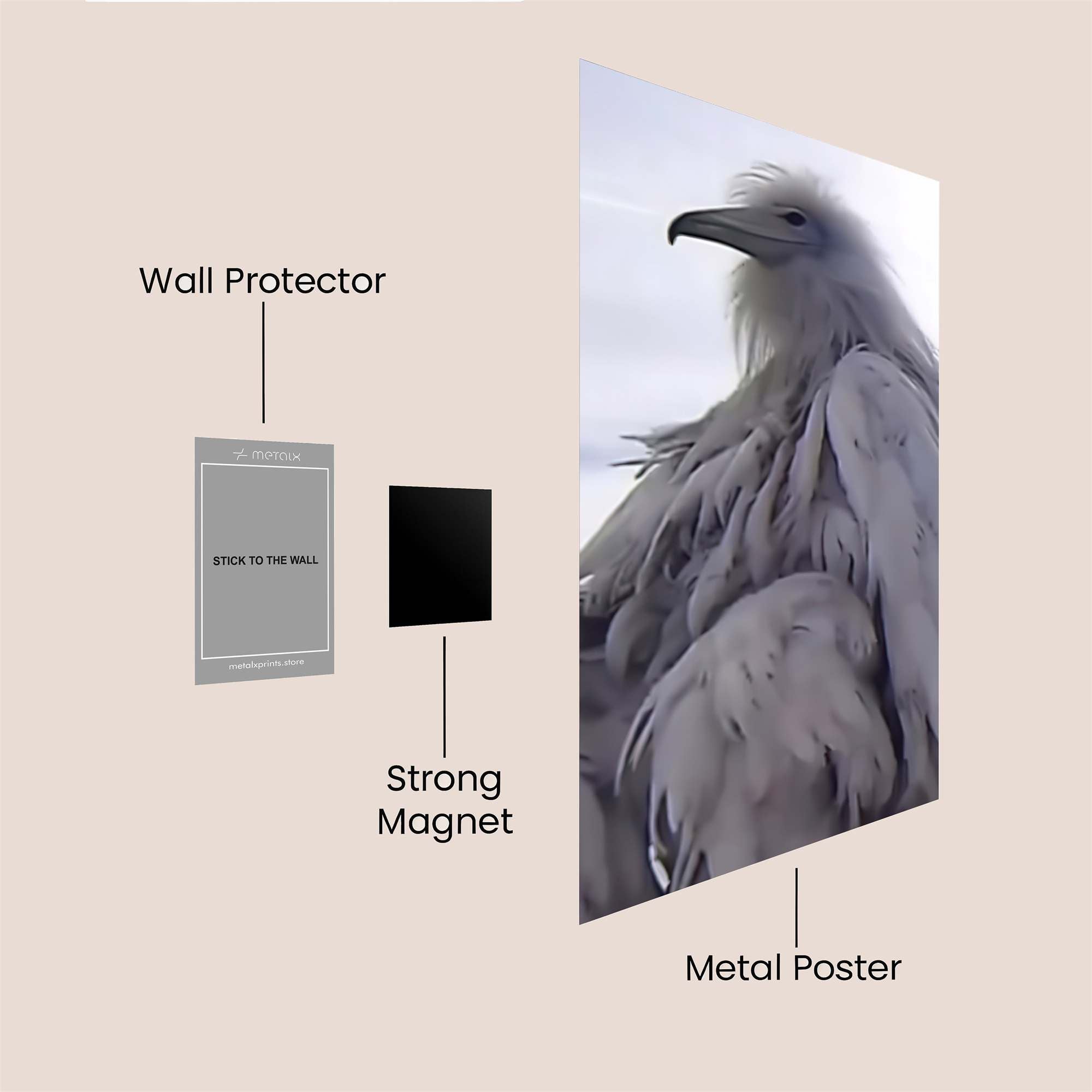 Eagle Serene Safe Wall Magnetic / M