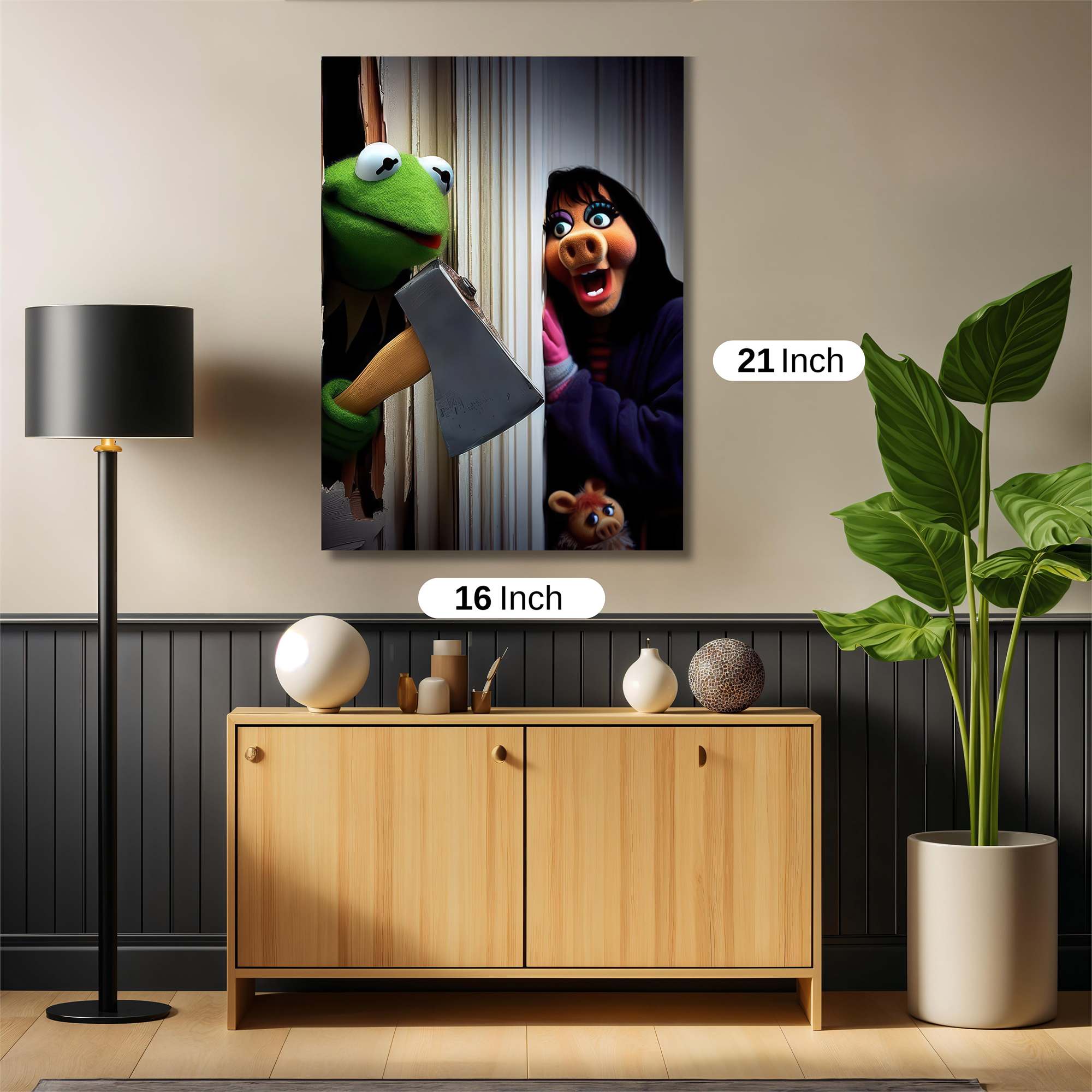 Kermit Chaos Safe Wall Magnetic / M