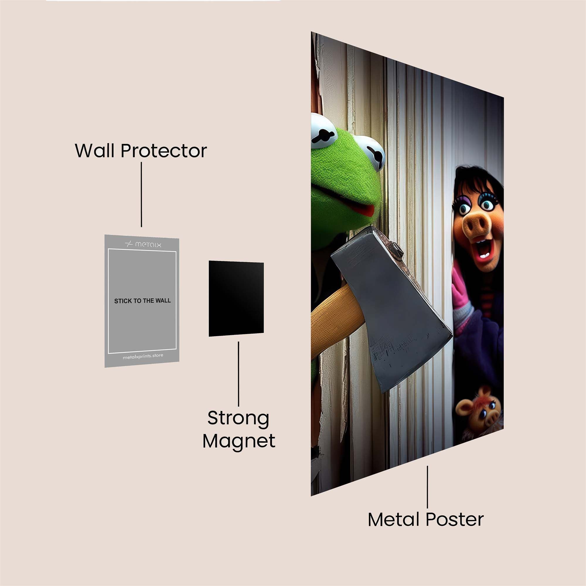 Kermit Chaos Safe Wall Magnetic / M
