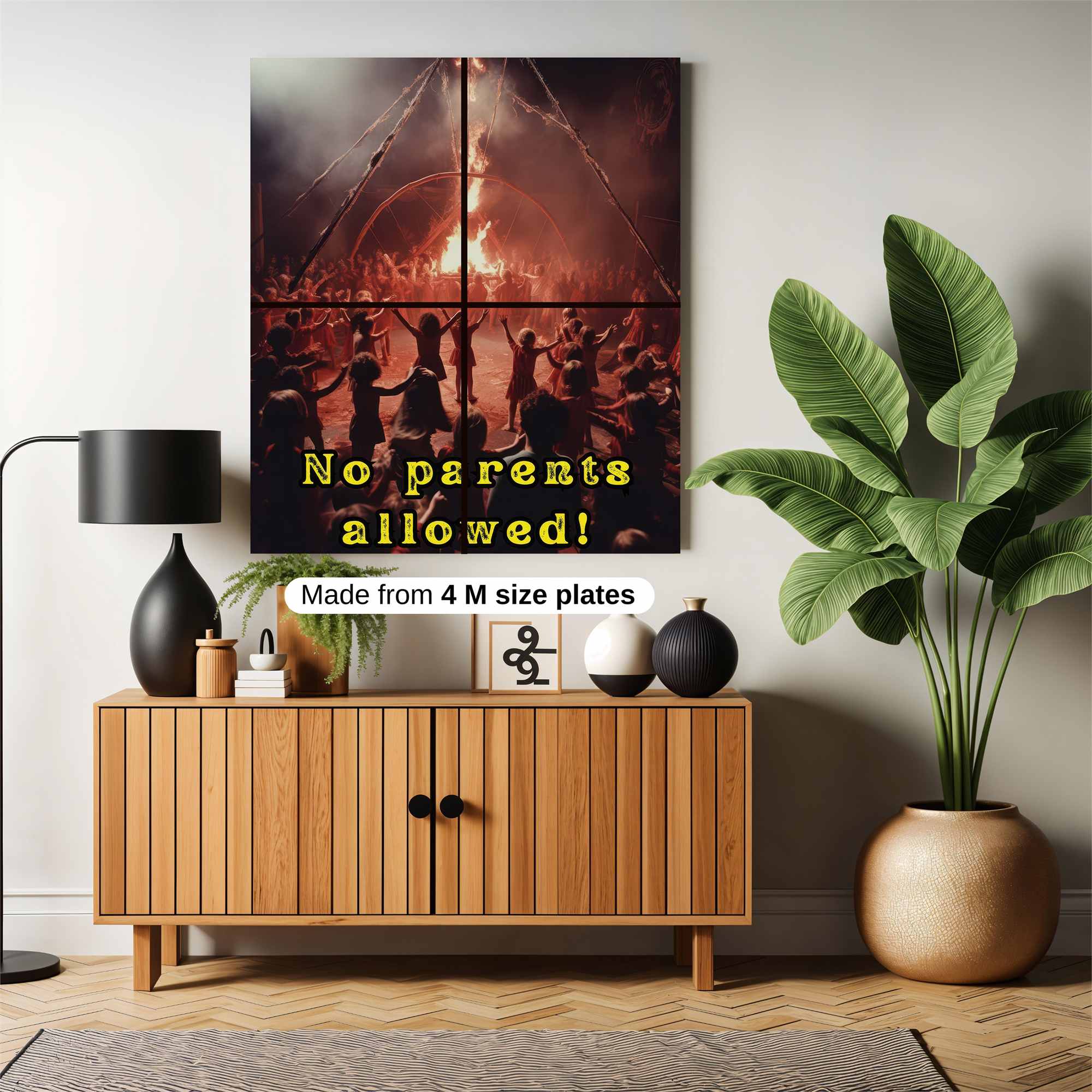 Witchy Revelry Safe Wall Magnetic / M