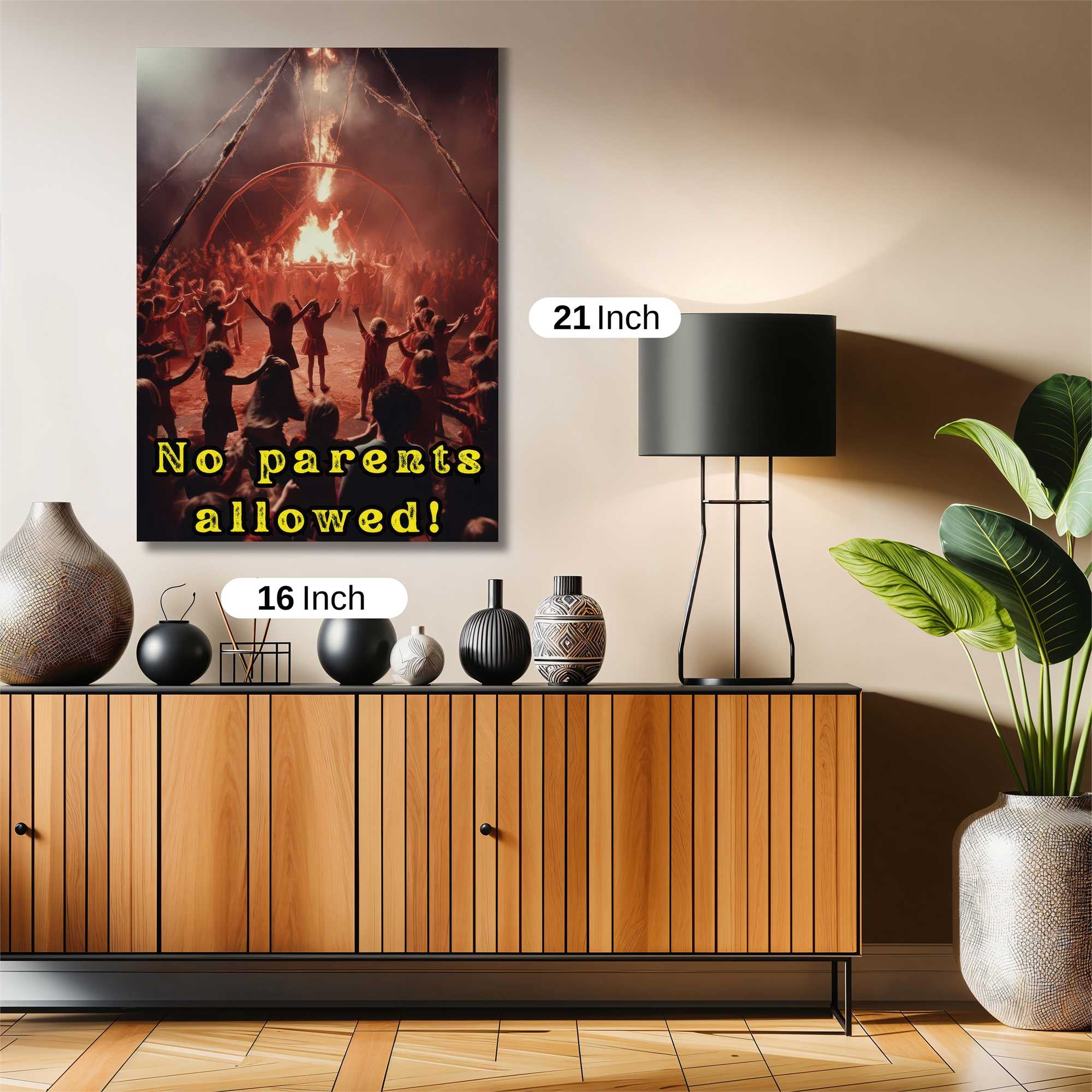 Witchy Revelry Safe Wall Magnetic / M