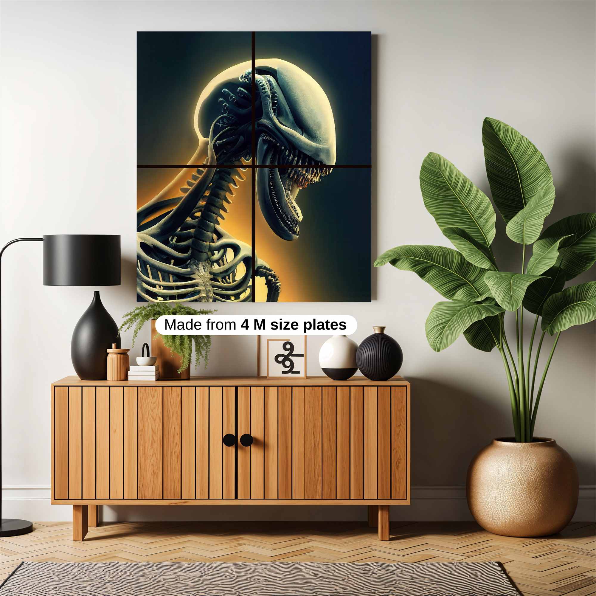 Xenomorph Menace Safe Wall Magnetic / M